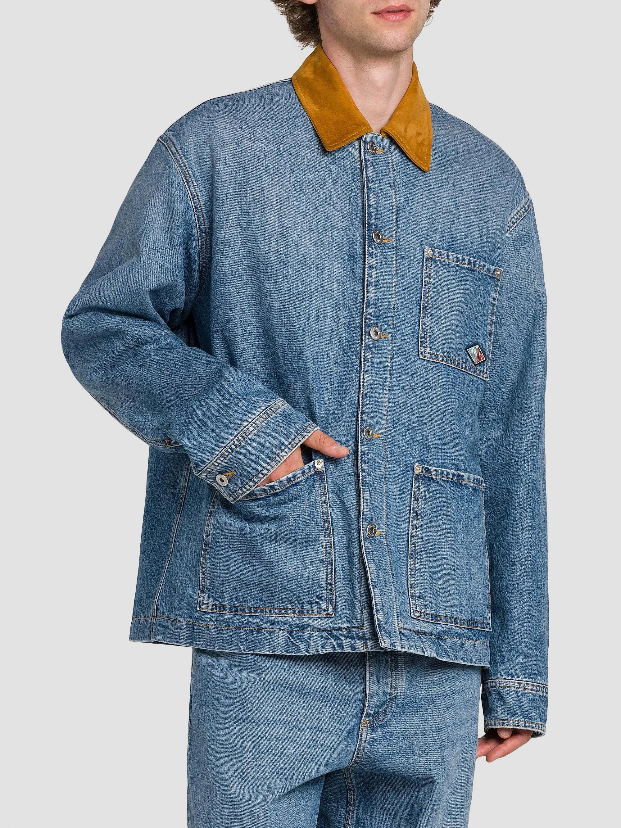Bottega Veneta Vintage Padded Indigo Denim Jacket | Saks Fifth Avenue