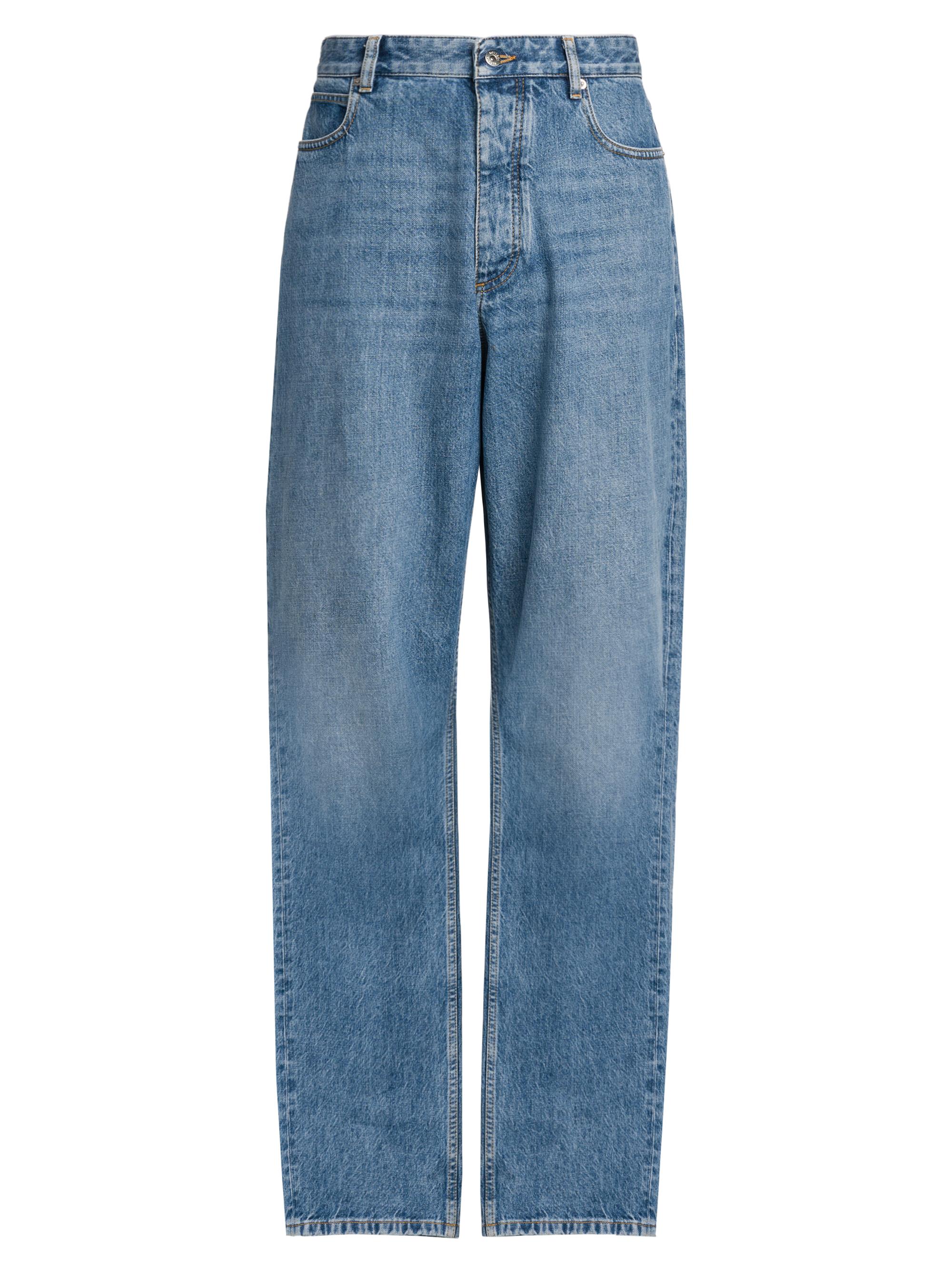 Balenciaga Trompe L'oeil Denim Jeans | Saks Fifth Avenue