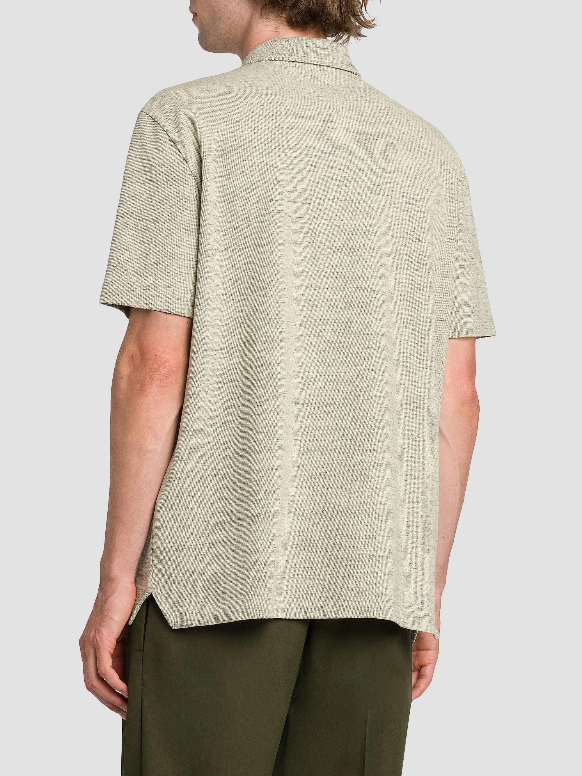 Bottega Veneta Chine Cotton Pique Polo Shirt | Saks Fifth Avenue