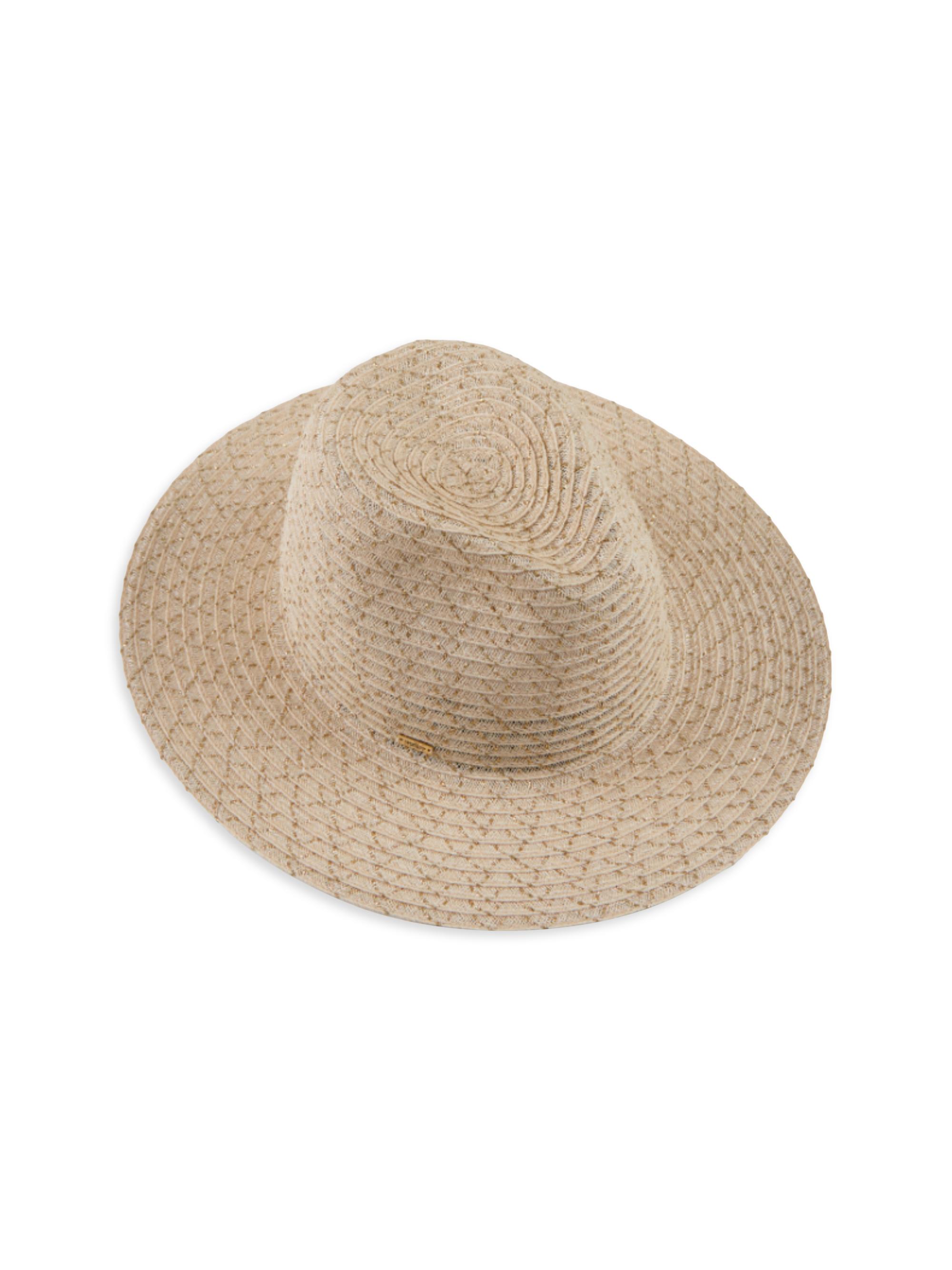 Eugenia Kim Women's Courtney Packable Fedora - Natural Gold