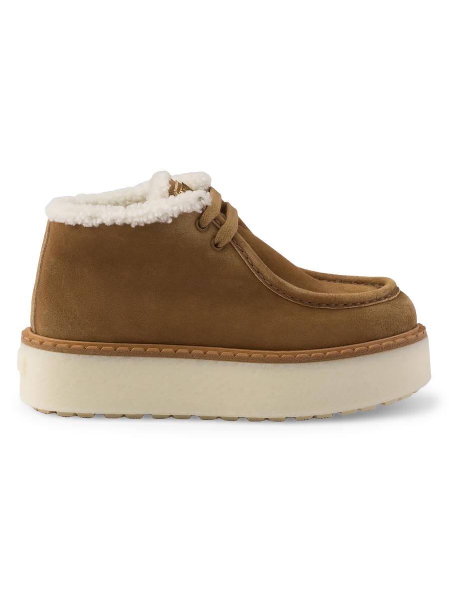 ロングブーツ Prada Suede Boots PRADA - プラダ／PRADA ロングブーツ シューズ 靴 レディース