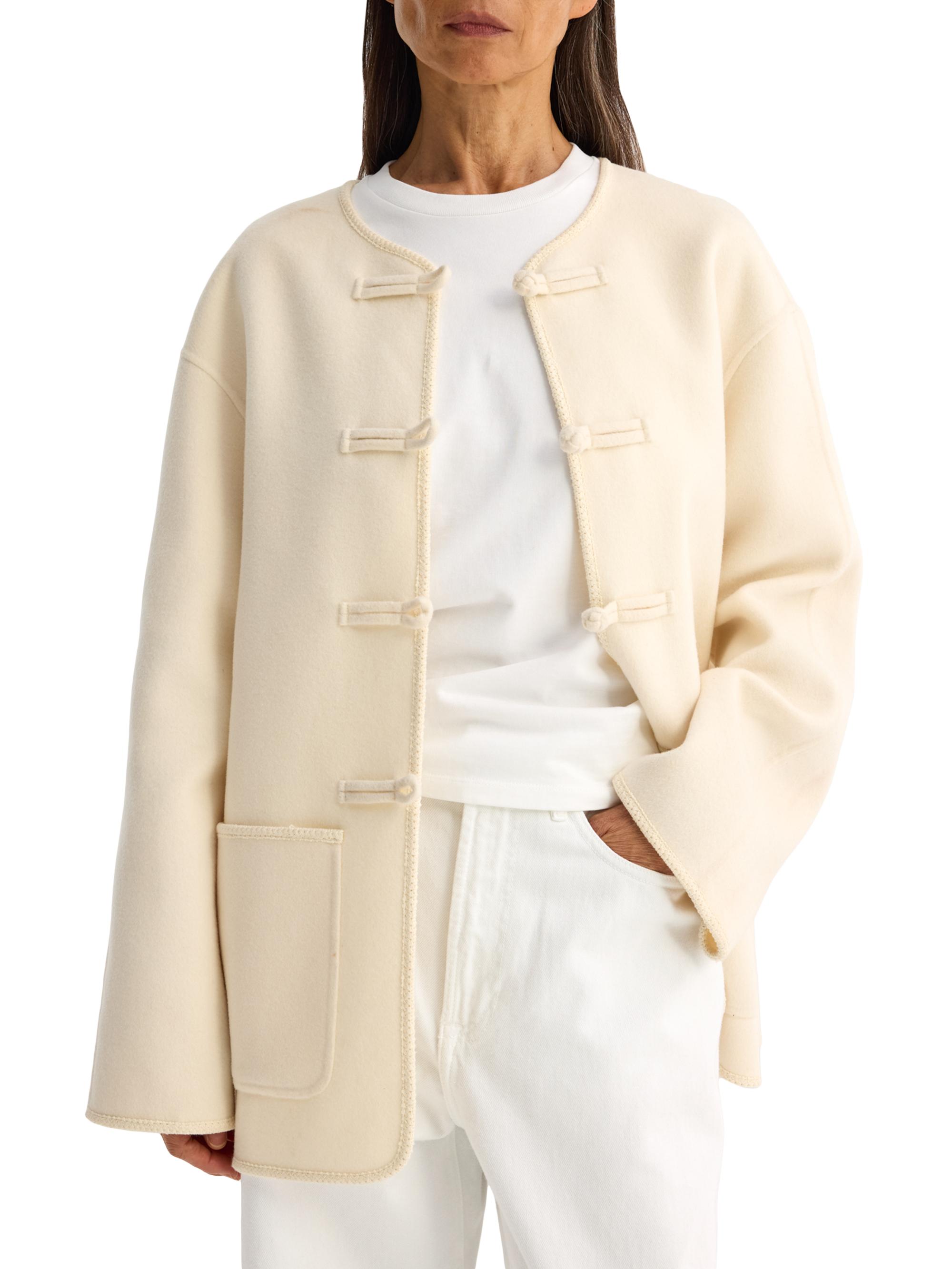 Róhe Double-Faced Wool Jacket | Saks Fifth Avenue