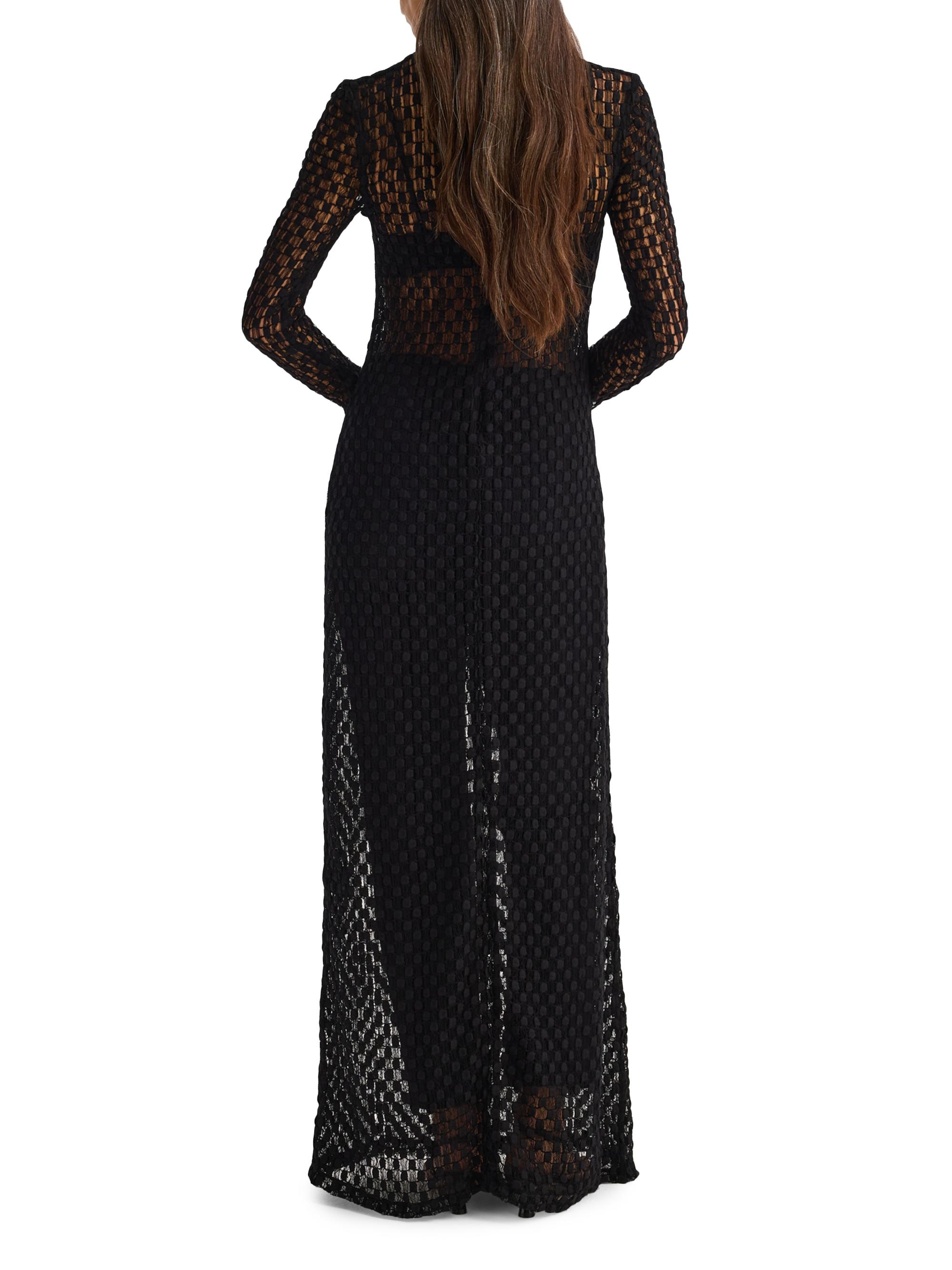 GEOMETRIC RHOMBUS DRESS ブラック Sサイズ Ameri（アメリ）の