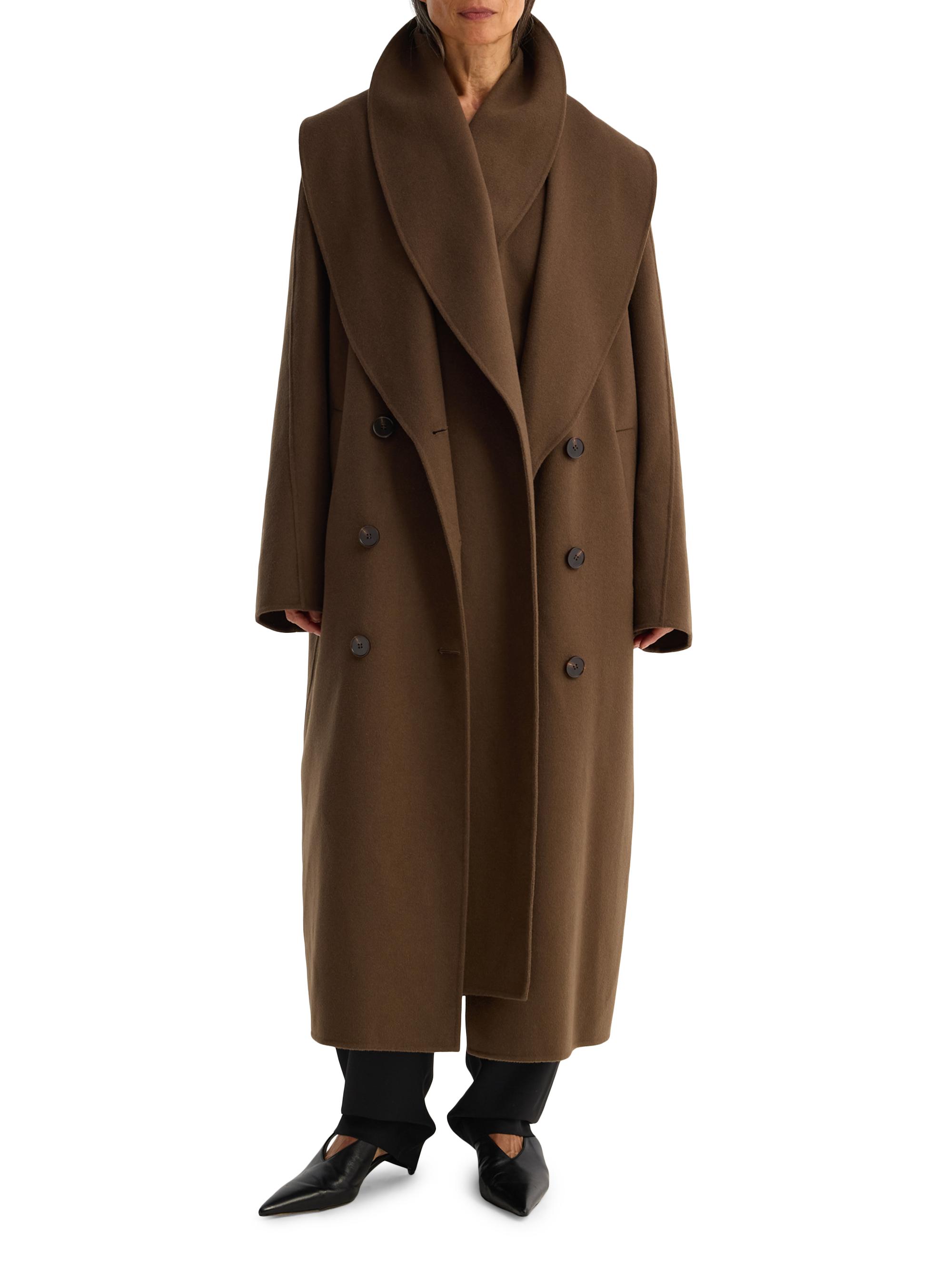 Róhe Double-Faced Wool Scarf Coat | Saks Fifth Avenue