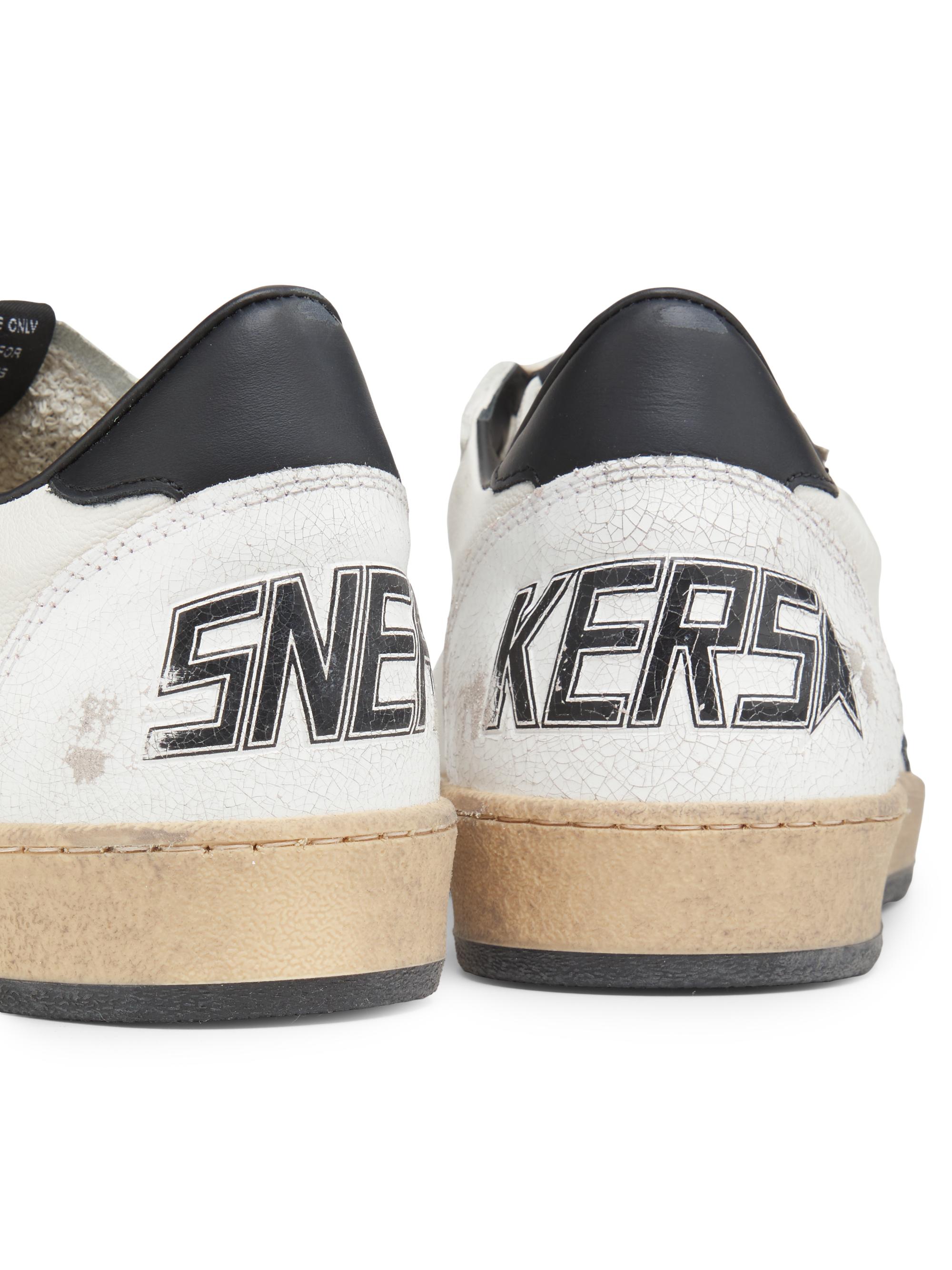 Golden Goose Ballstar Leather Low-Top Sneakers | Saks Fifth Avenue