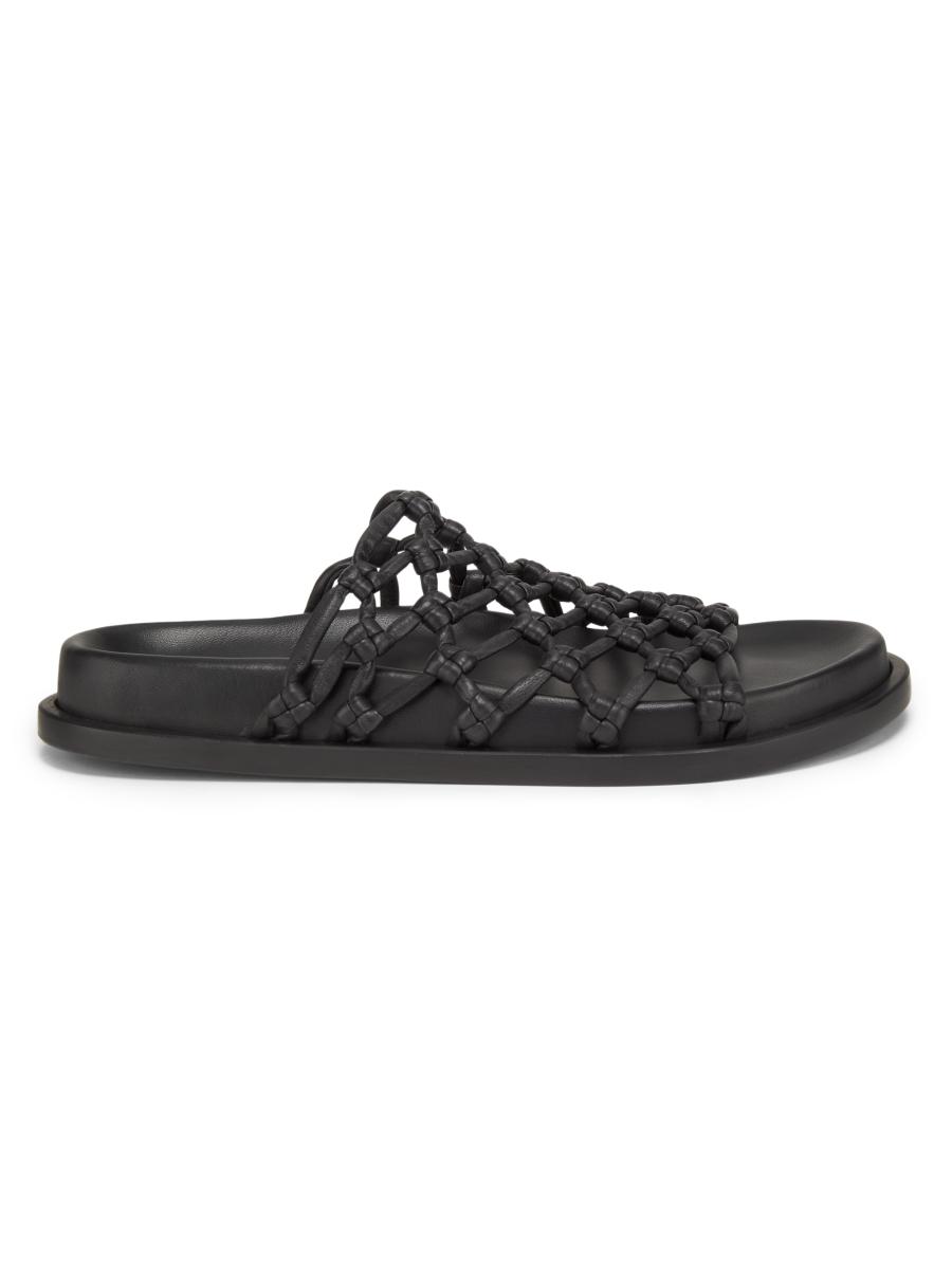 サンダル JIL SANDER  Fabric sandals Fabric sandals in black - Jil Sander | Mytheresa