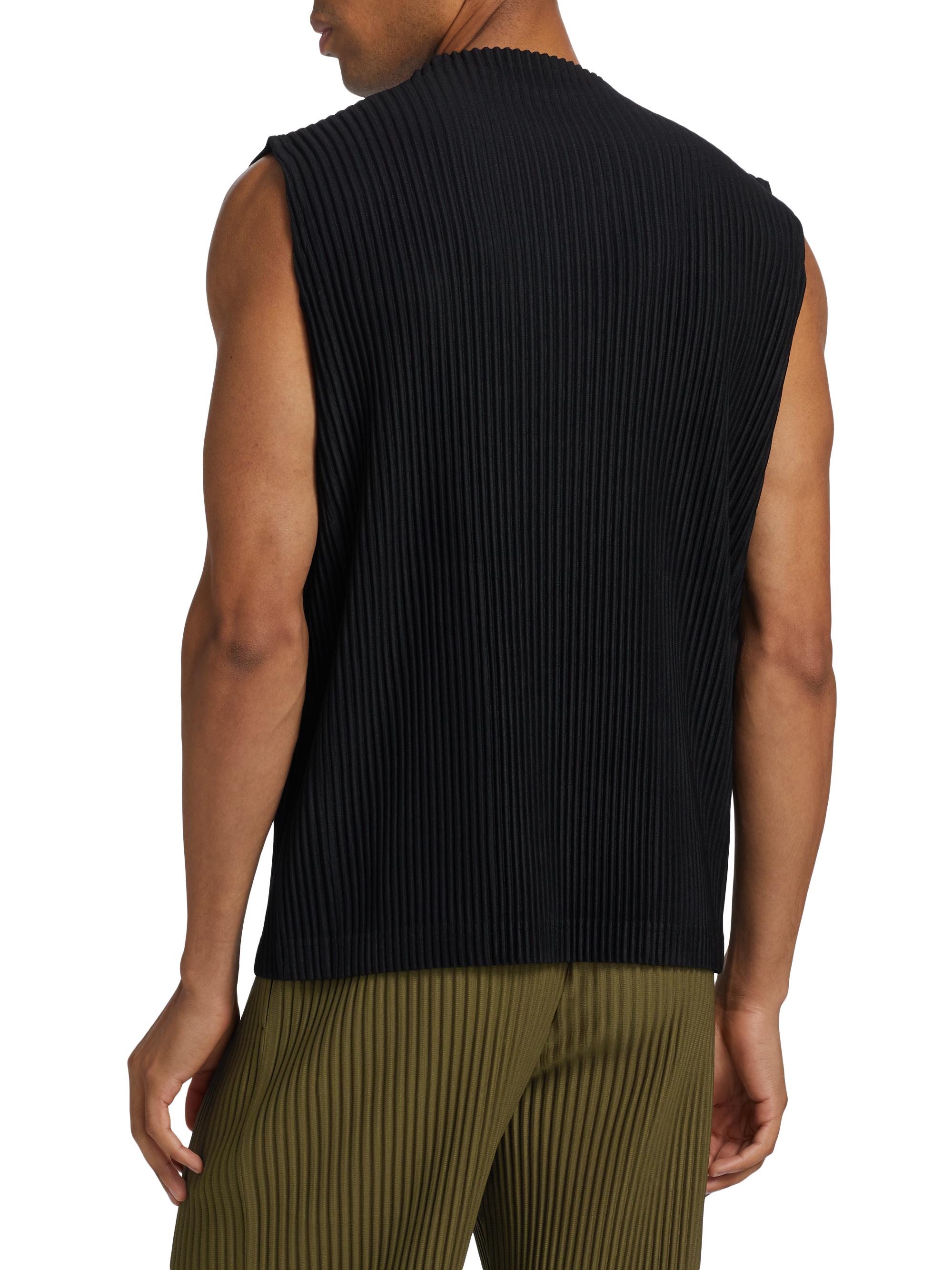 ISSEY MIYAKE HOMME PLISSÉ ノースリーブトップス 三角形 ISSEY MIYAKE HOMME PLISSÉ ノースリーブトップス 三角形 2025年