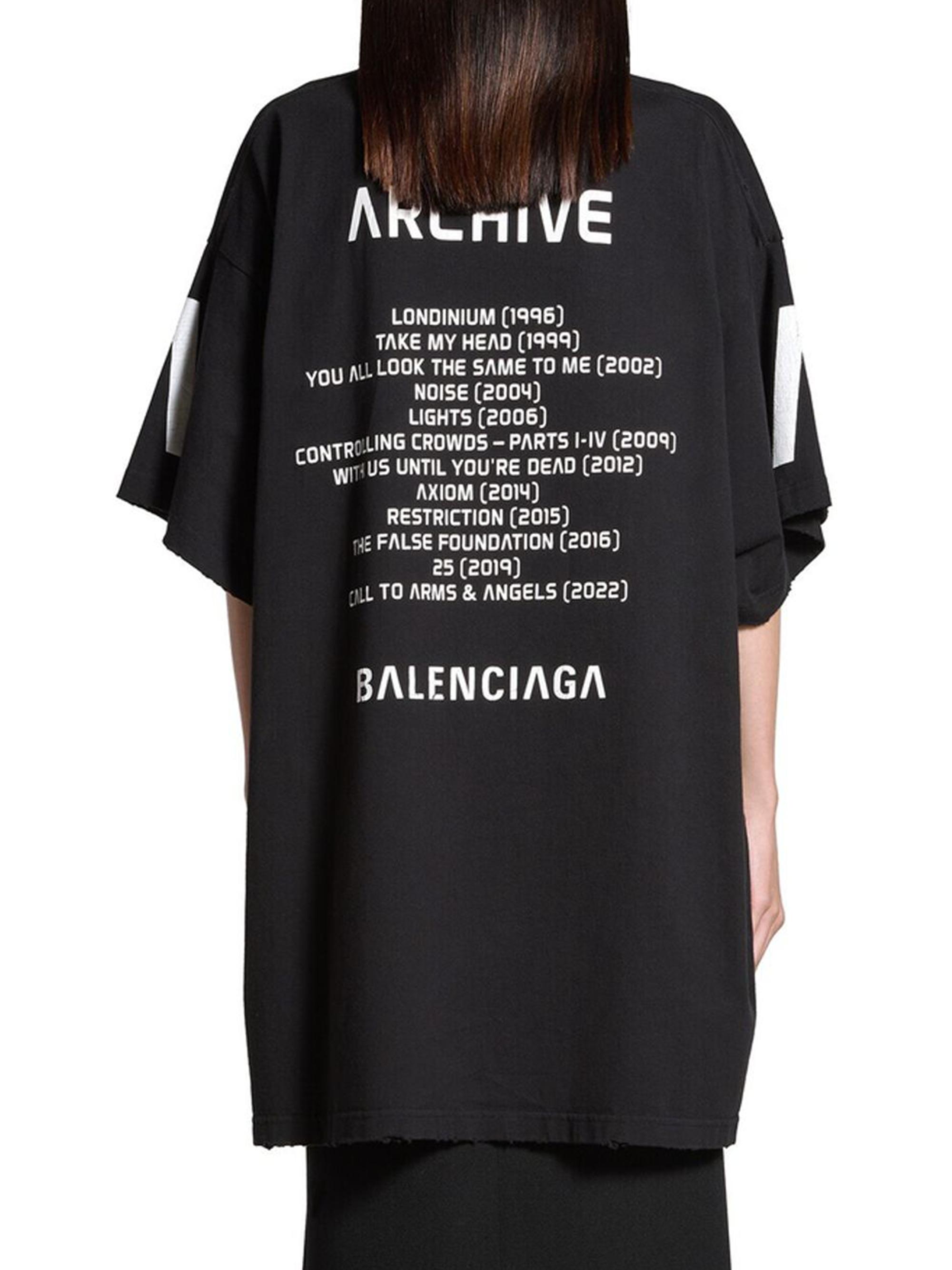Balenciaga Archive Series Connected Oversized T-Shirt | Saks Fifth