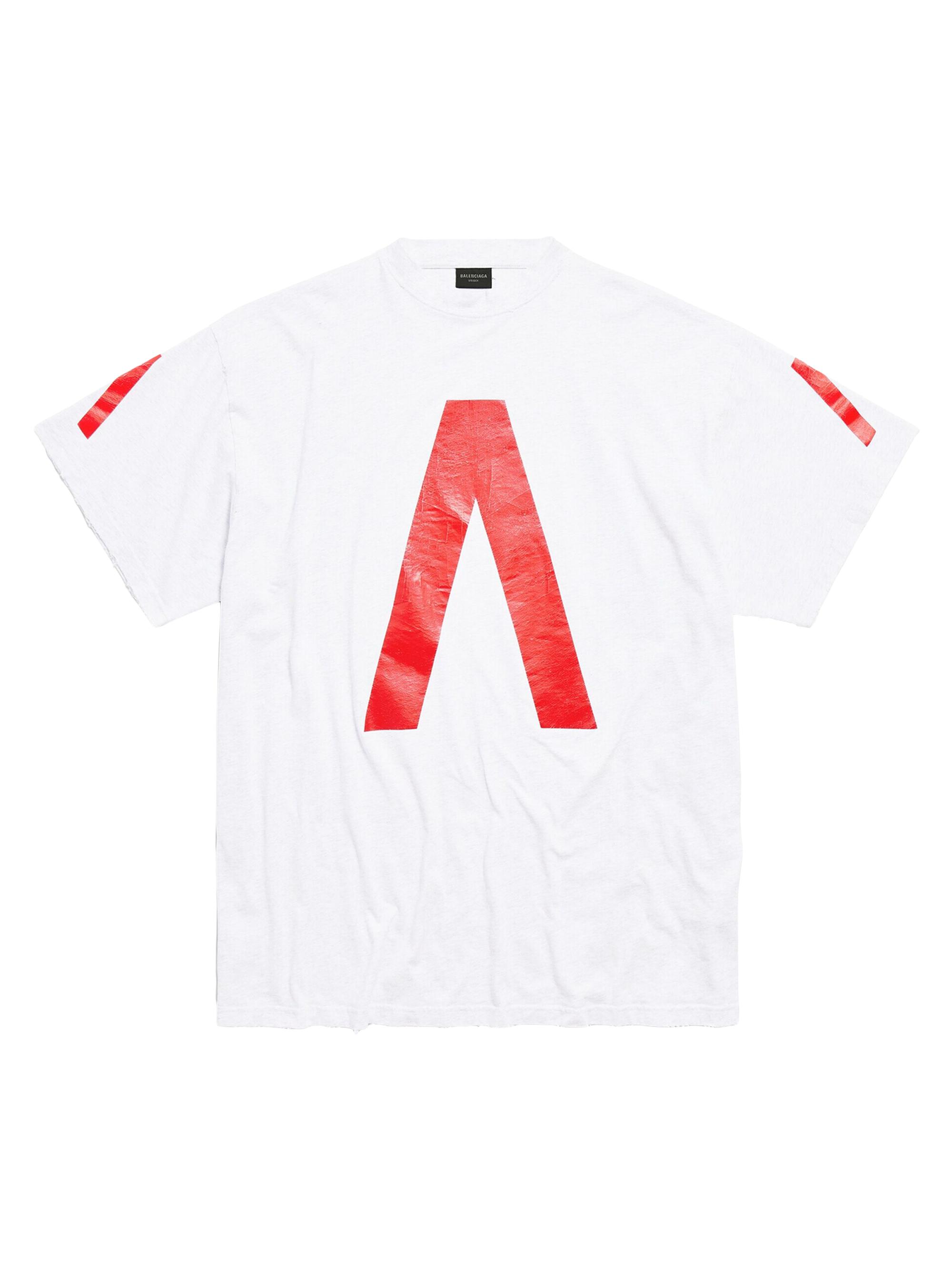 Balenciaga Sticky Note T-Shirt Oversized | Saks Fifth Avenue