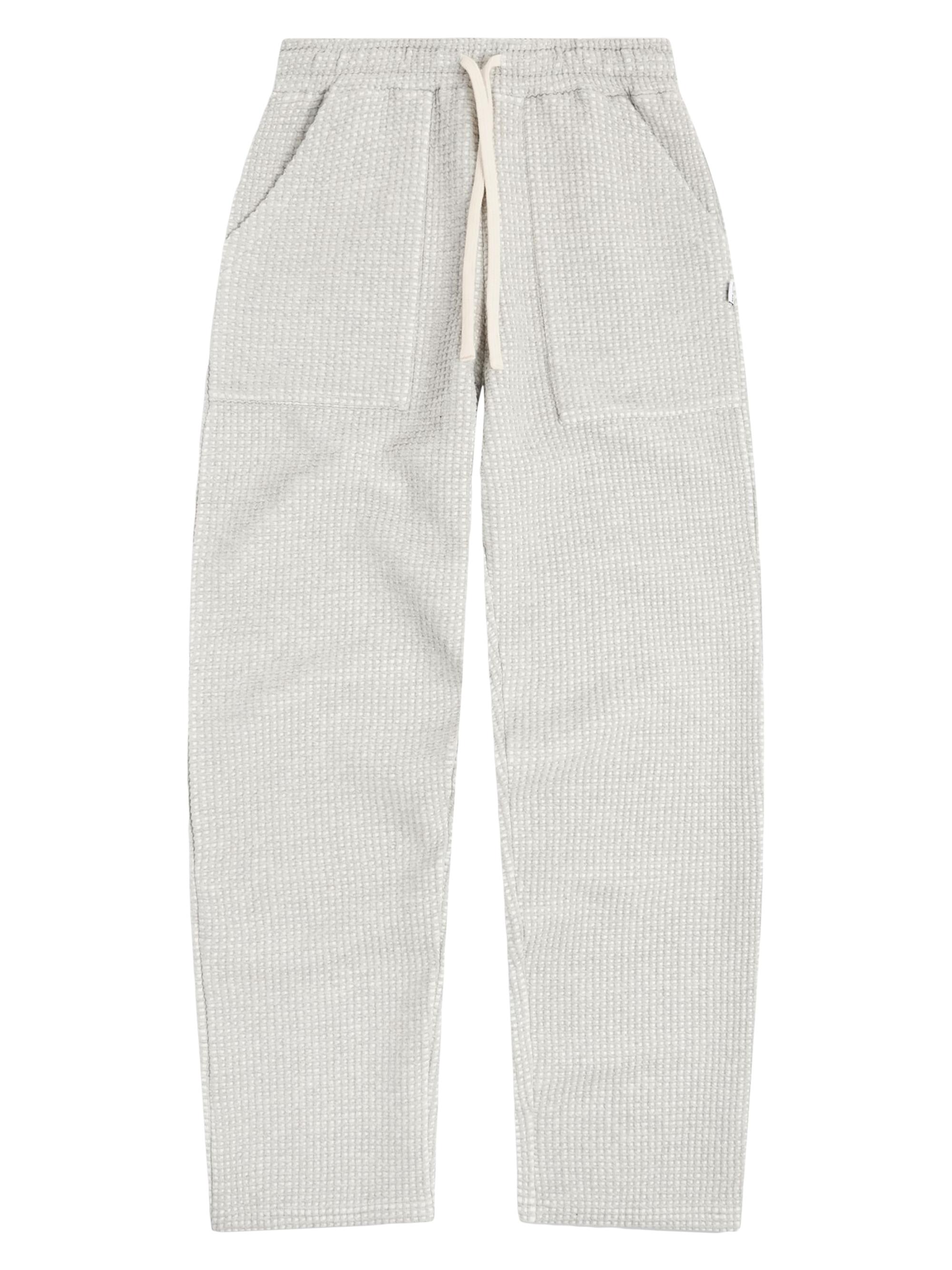 Krost Men's Waffle Knit Pants - Heather Grey