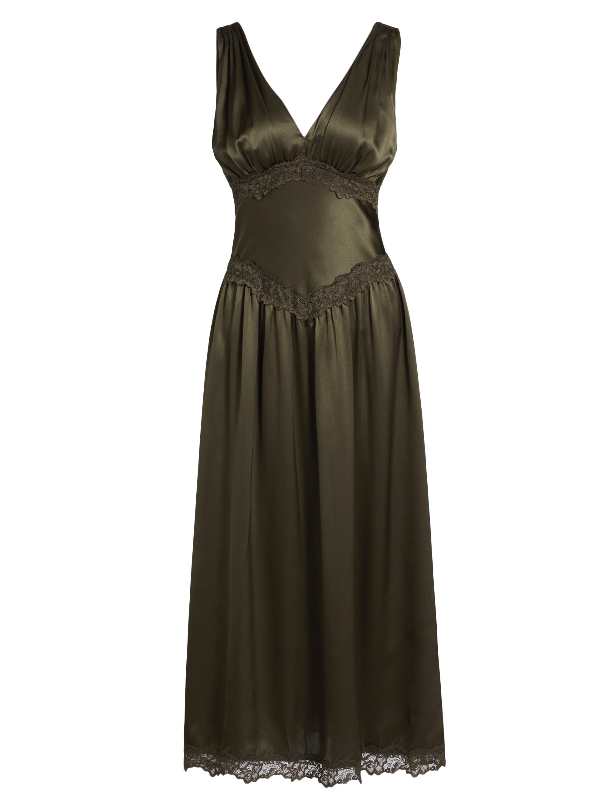 Reformation Purdie Lace Midi-Dress | Saks Fifth Avenue