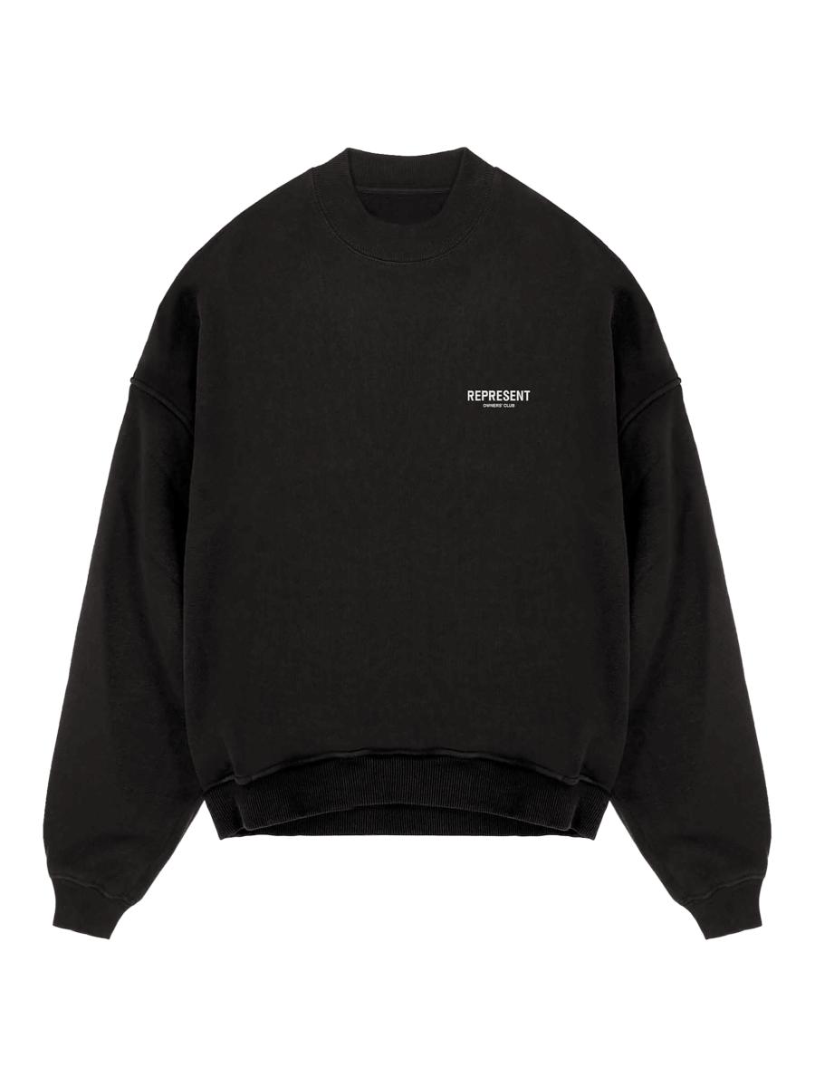 パーカー・フーディ REPRESENT Black cotton Represent Owners Club sweatshirt Black Hoodie | Owners' Club | REPRESENT