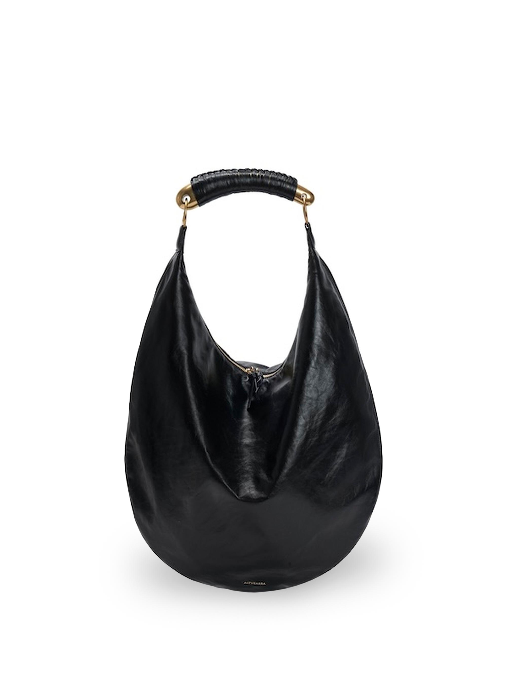 Altuzarra Women's Athena Leather Hobo Bag - Black
