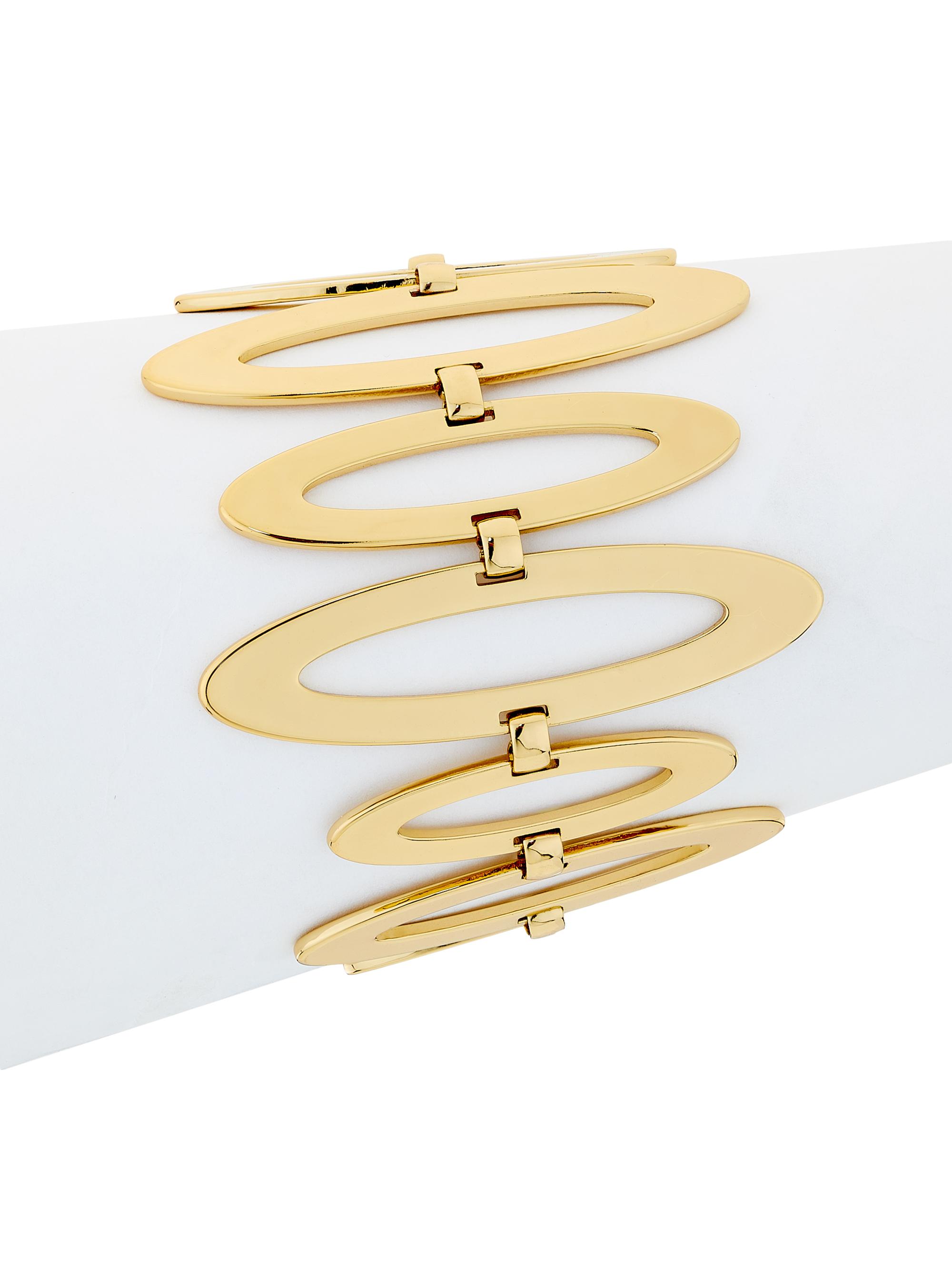Ramy Brook Women's Multi Oval Emerie Goldtone Bracelet - Gold