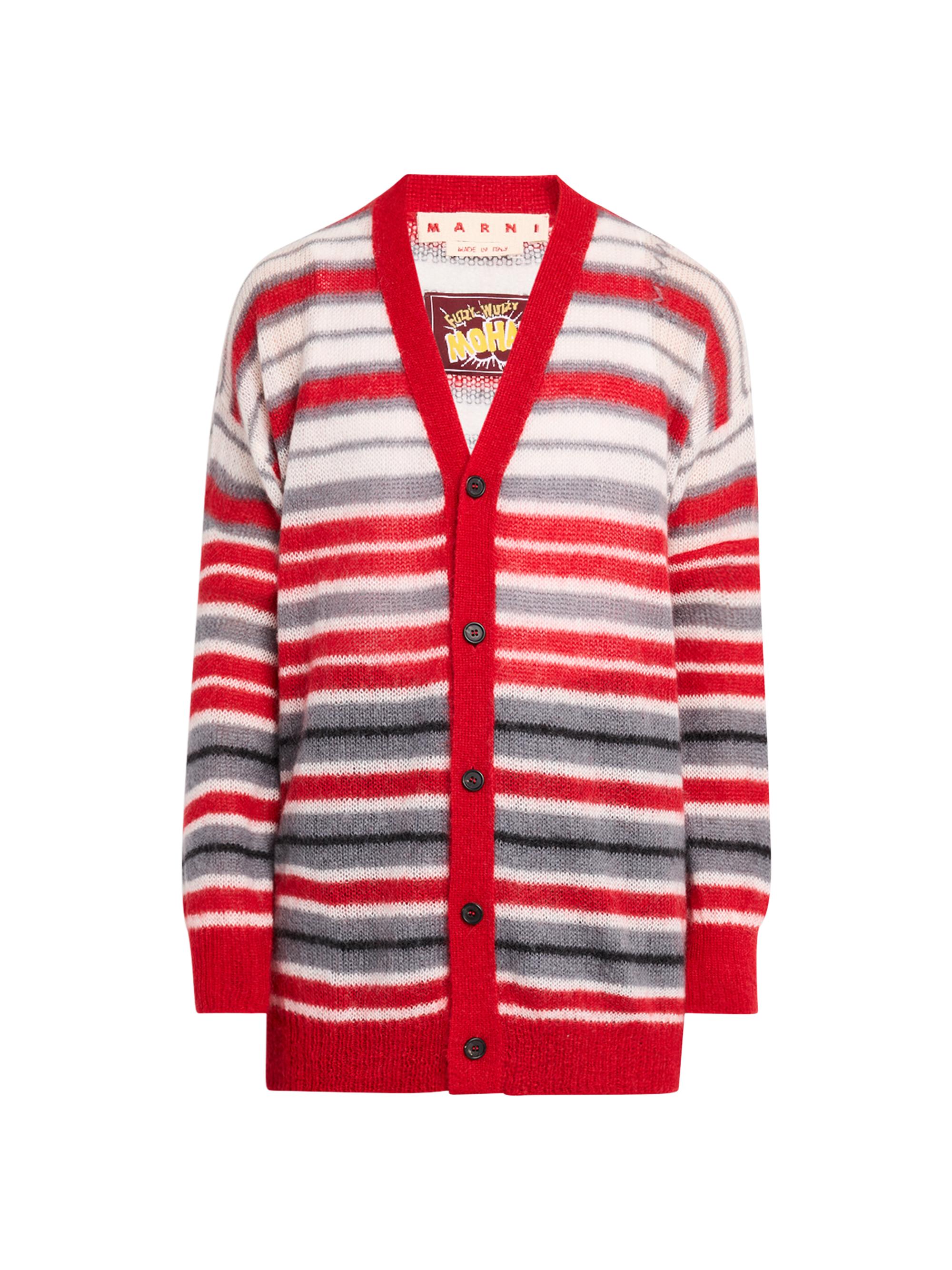 Marni Fuzzy Wuzzy Brushed Stripe Sweater | Saks Fifth Avenue