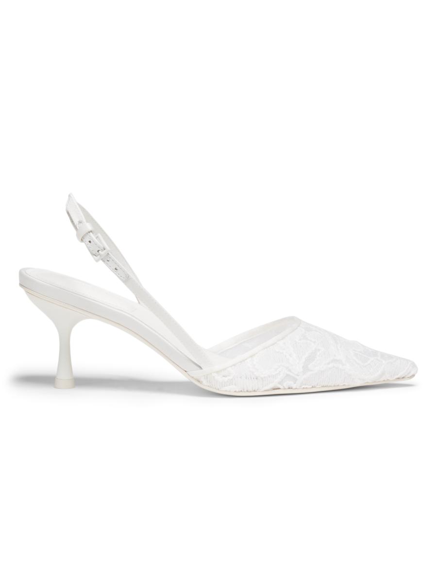 SIMKHAI Dylan Lace Slingback Pumps | Saks Fifth Avenue