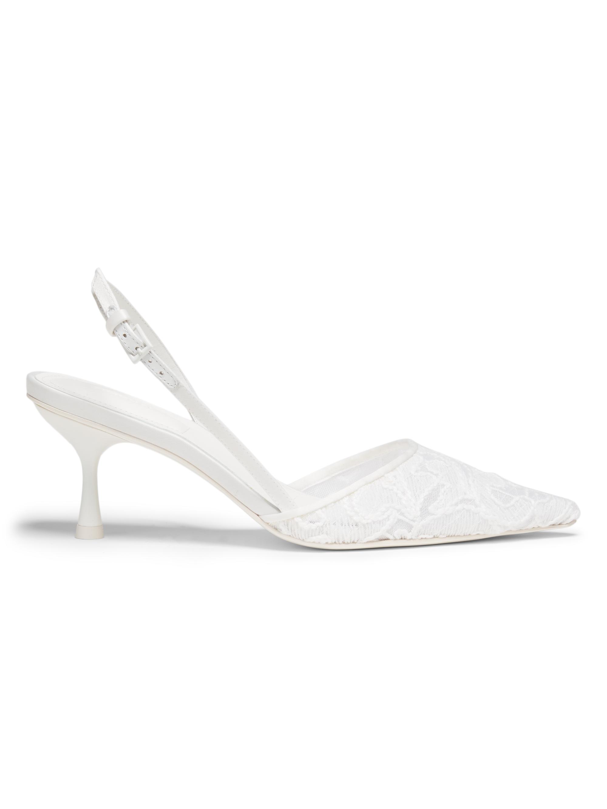 SIMKHAI Dylan Lace Slingback Pumps | Saks Fifth Avenue