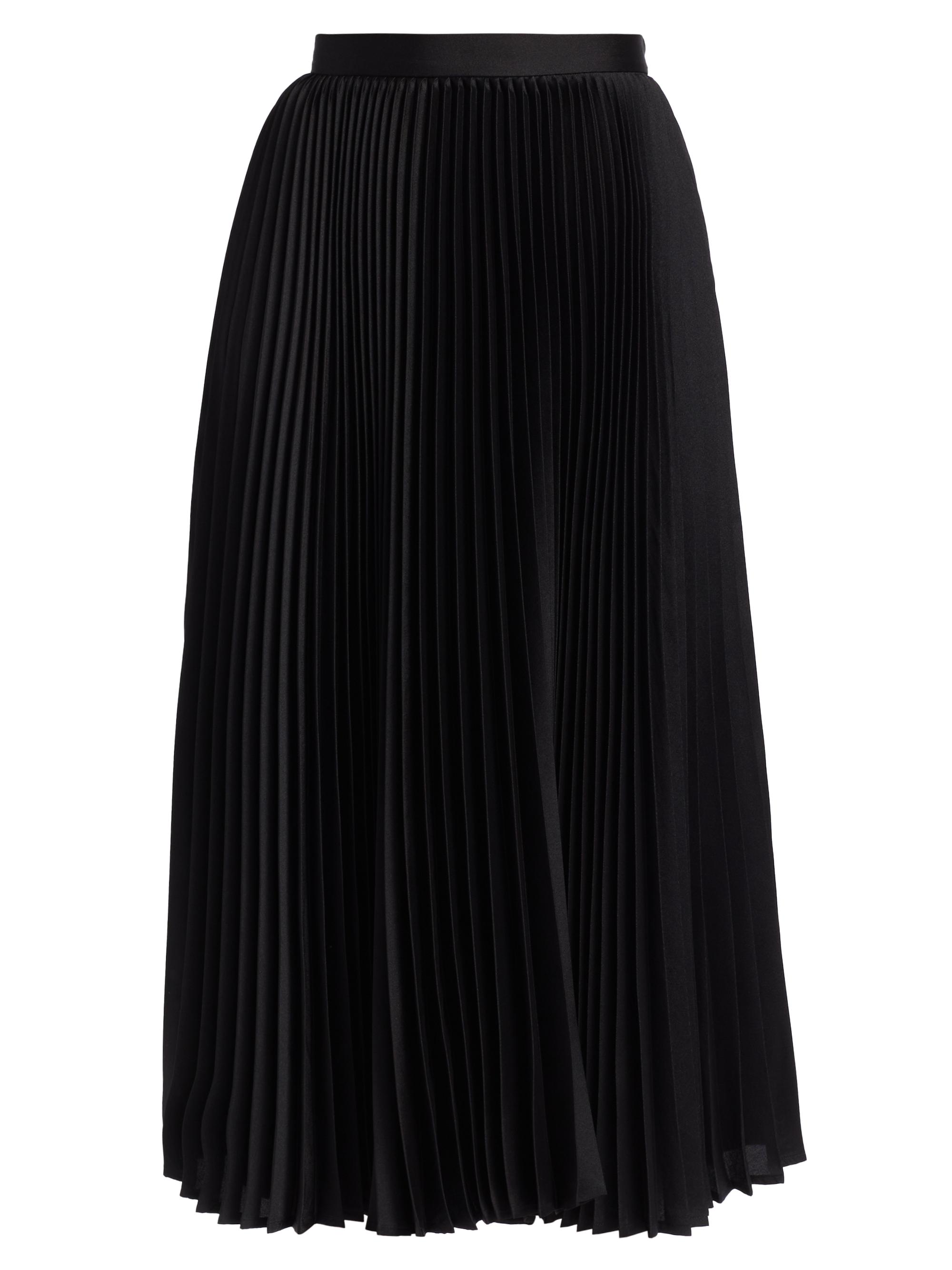 Co Essentials Elastic-Waist Pleated Skirt | Saks Fifth Avenue