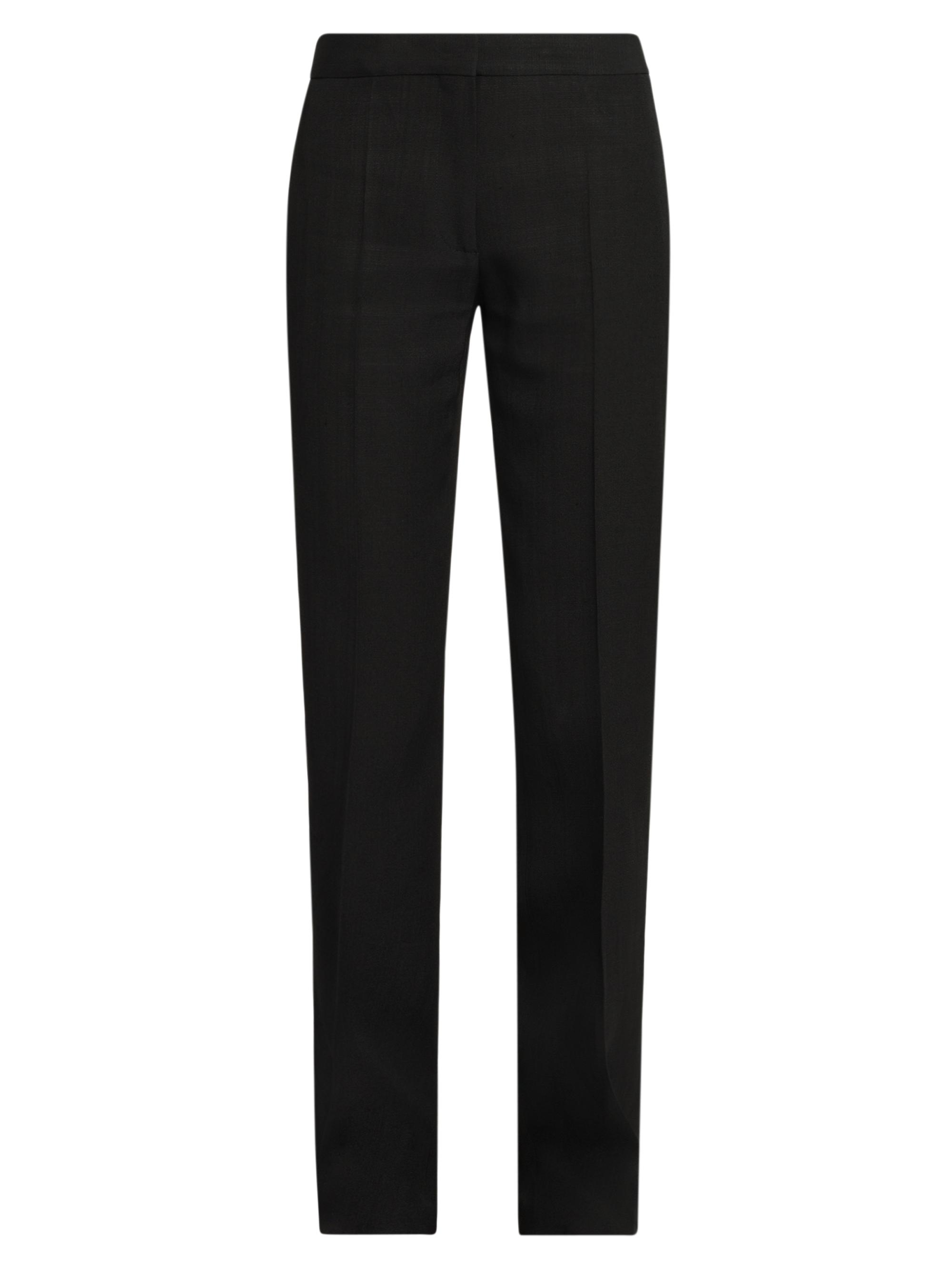 Jil Sander Women's Tailored Darted Straight Pants - Black