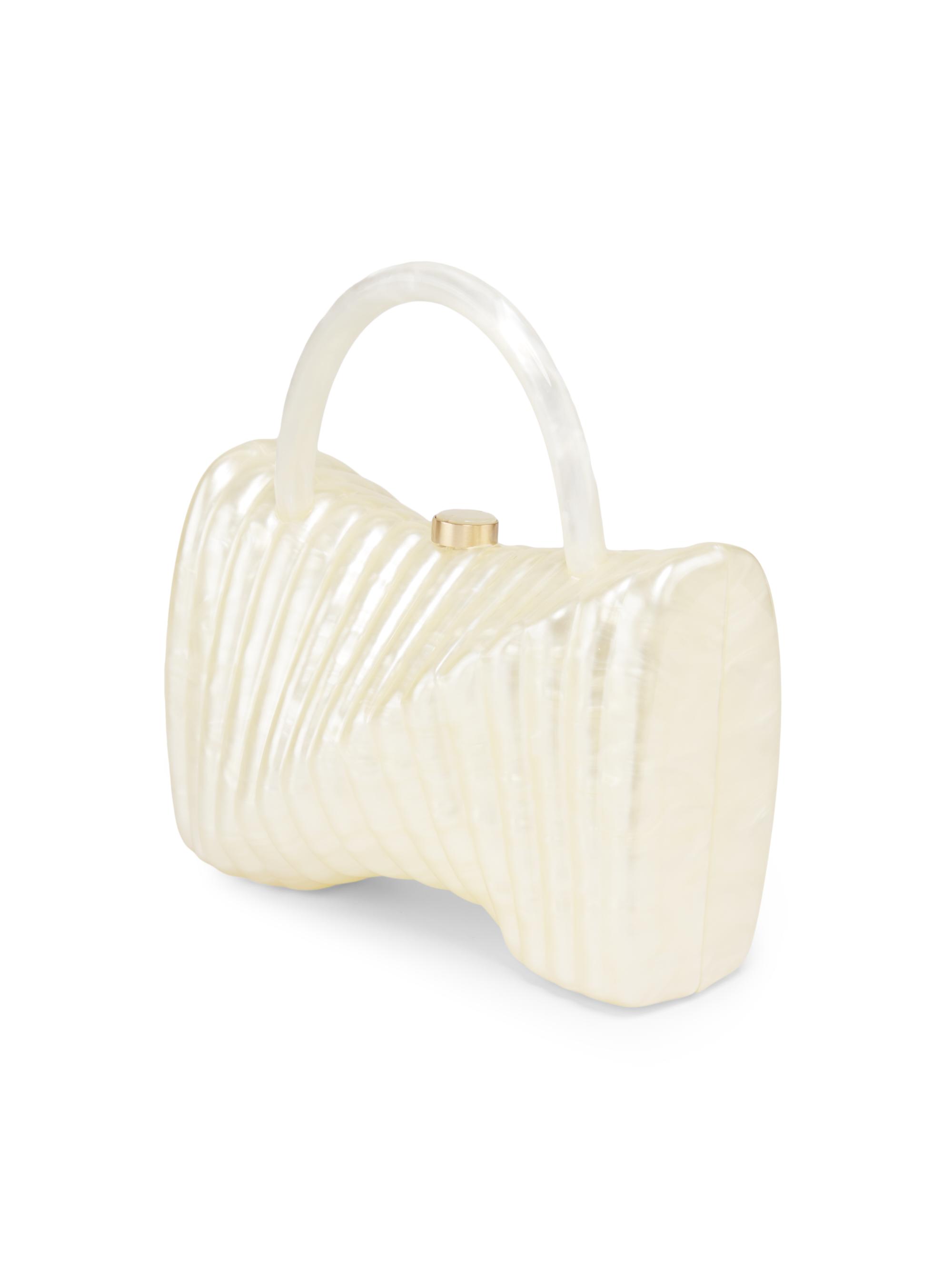 Cult Gaia Cassidie Acrylic Top Handle Bag | Saks Fifth Avenue