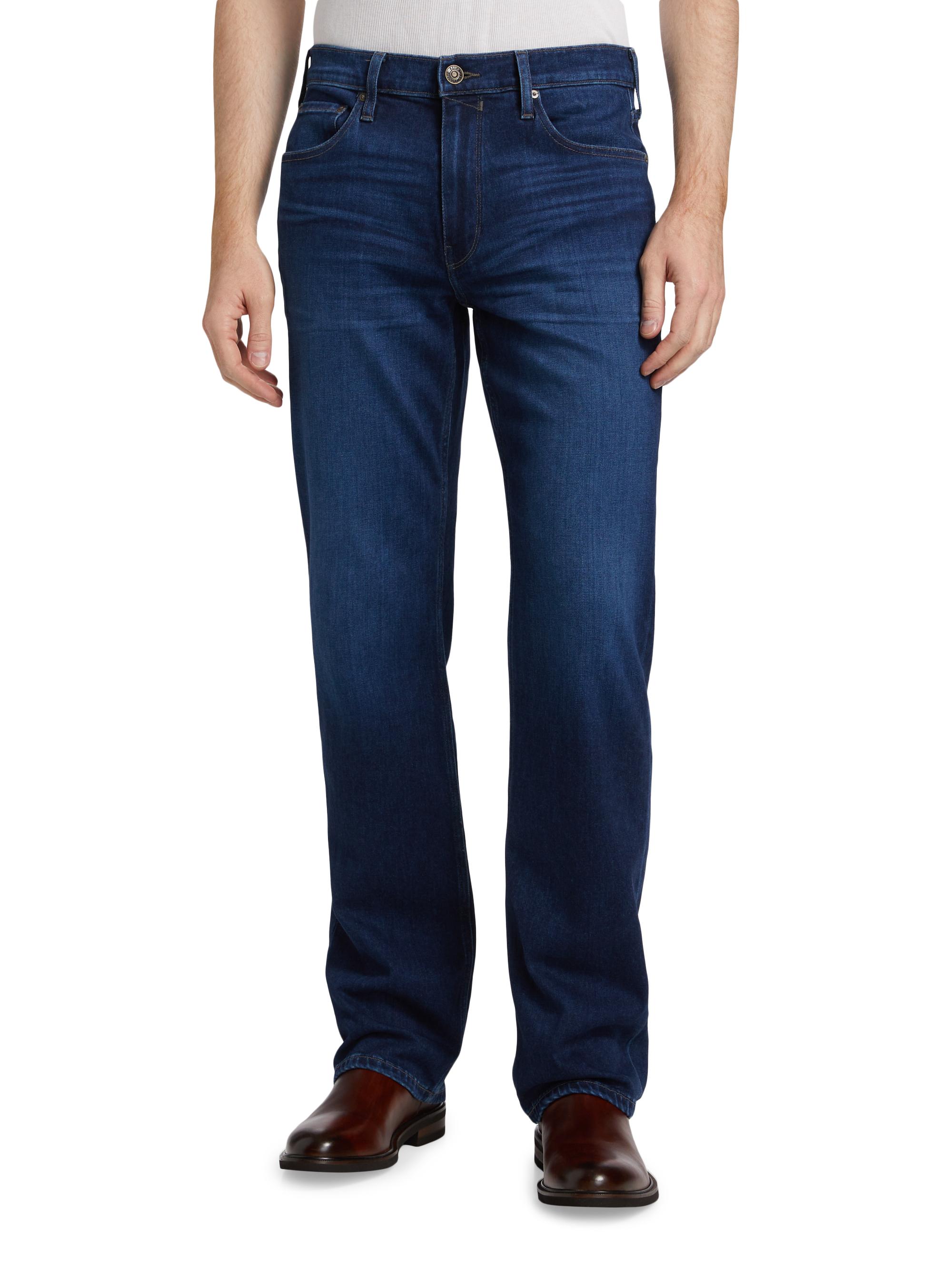 Paige Doheny Bosley Relaxed Straight-Leg Jeans | Saks Fifth Avenue