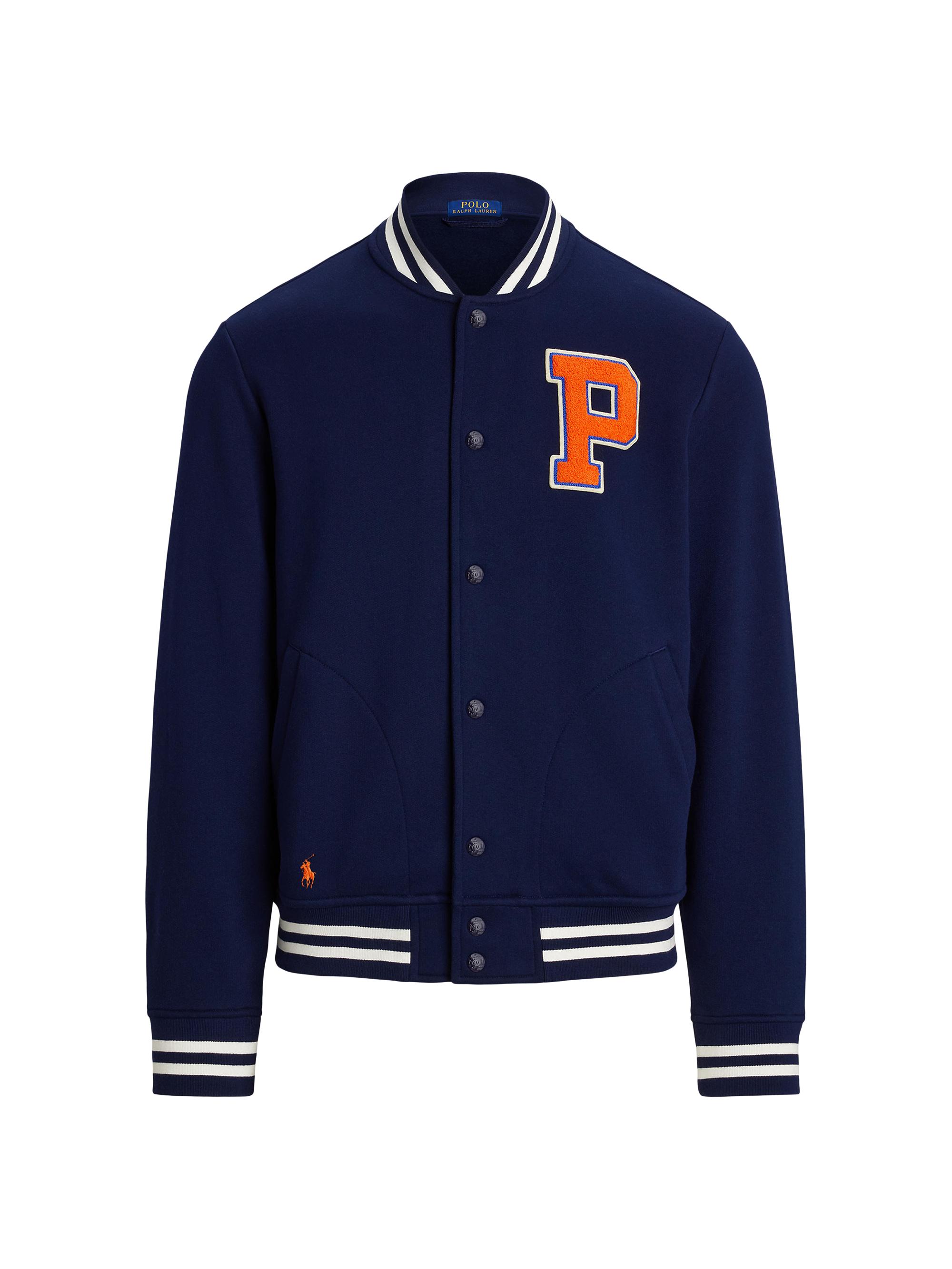 Polo Ralph Lauren Men's The RL Fleece Baseball Jacket - Cruise Navy