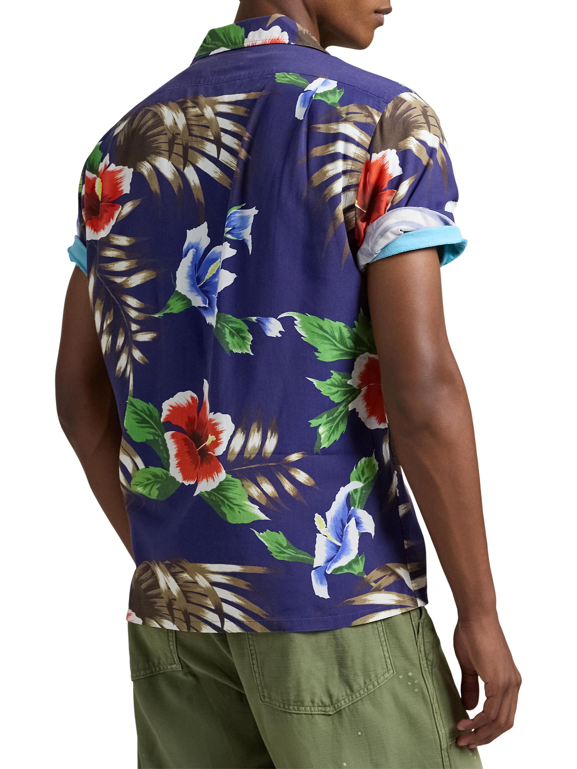Classic Fit Tropical Camp Shirt