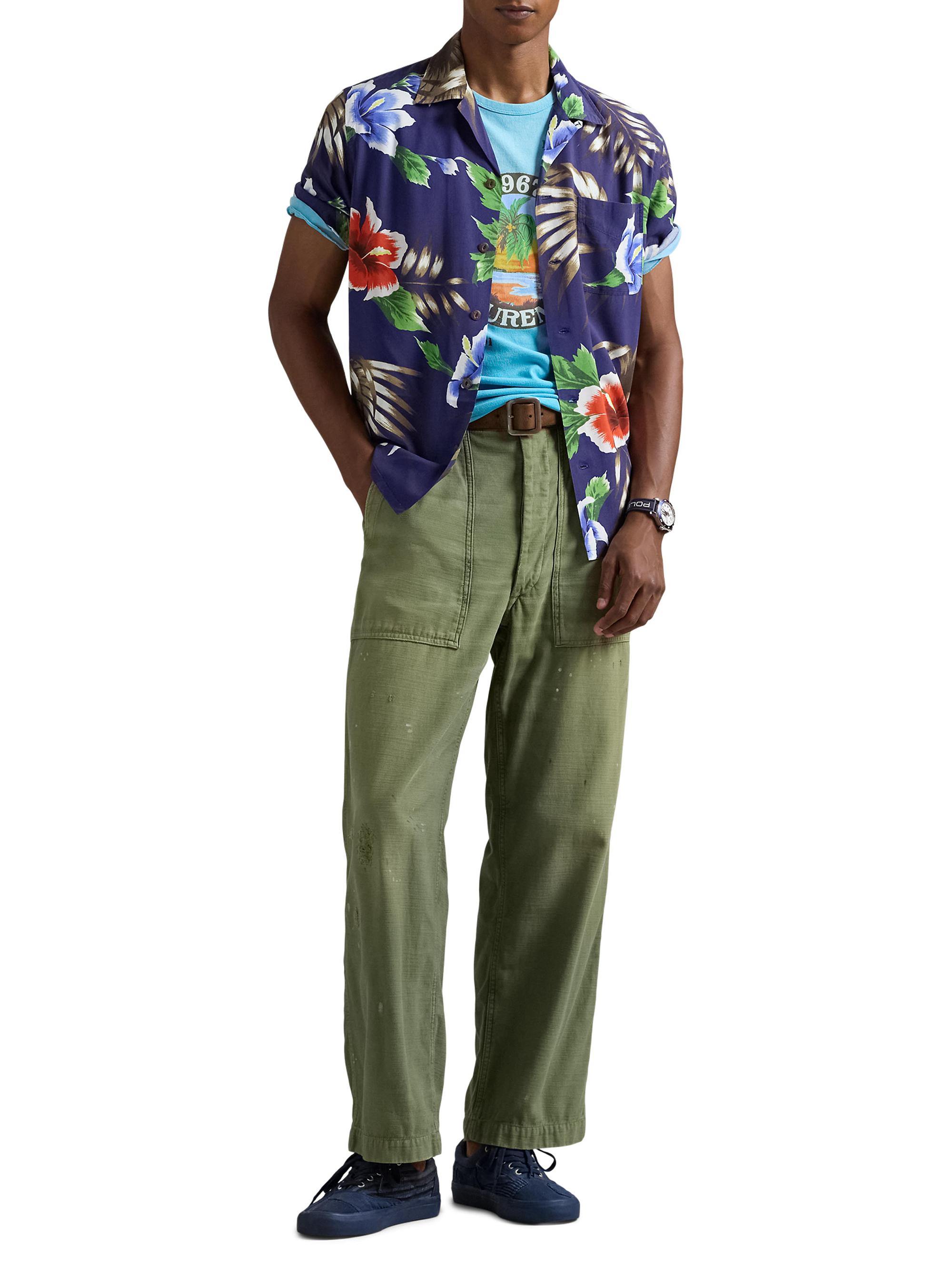 Polo Ralph Lauren Classic Fit Tropical Camp Shirt | Saks Fifth Avenue