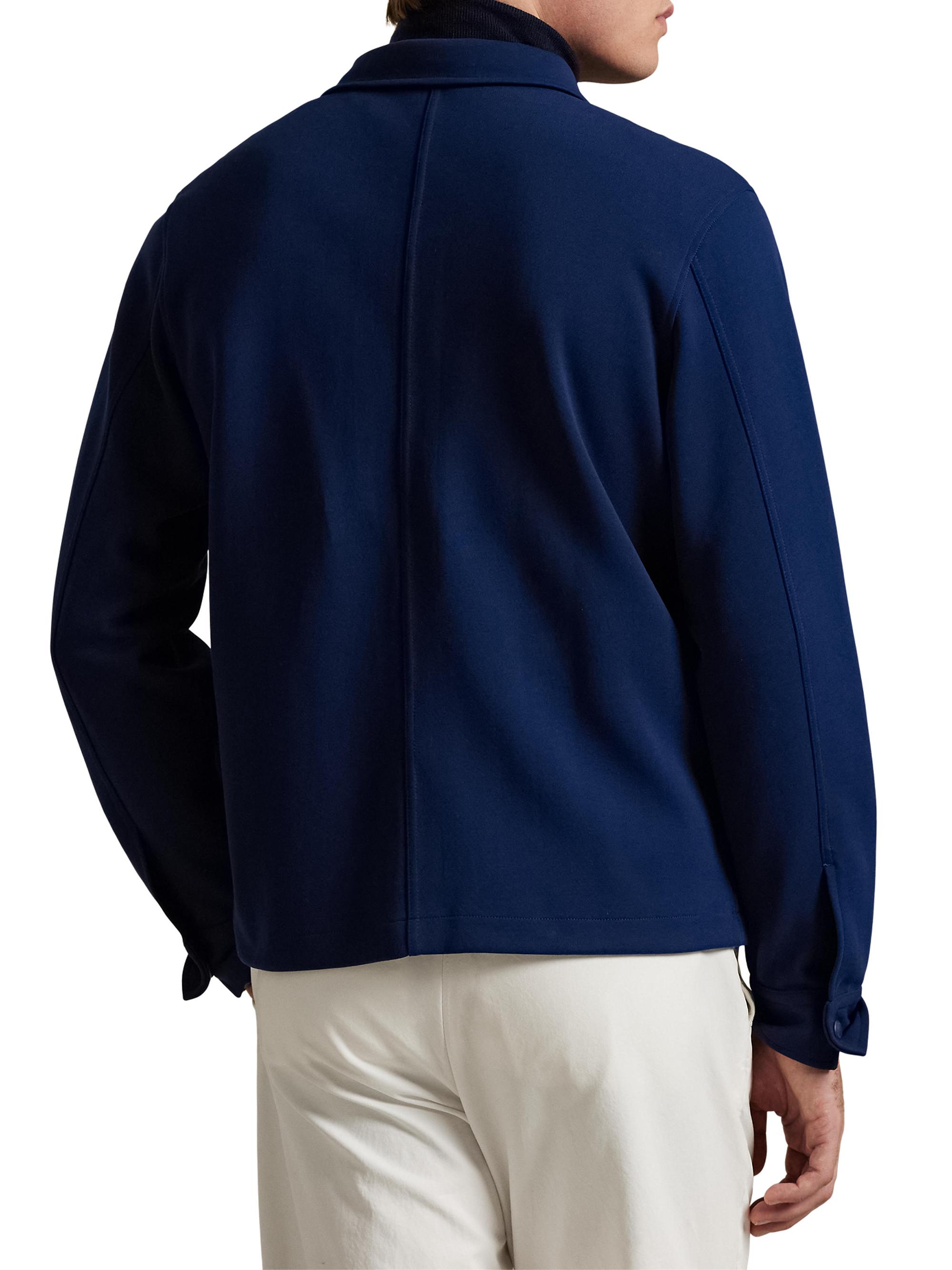 Polo Ralph Lauren Double-Knit Overshirt | Saks Fifth Avenue