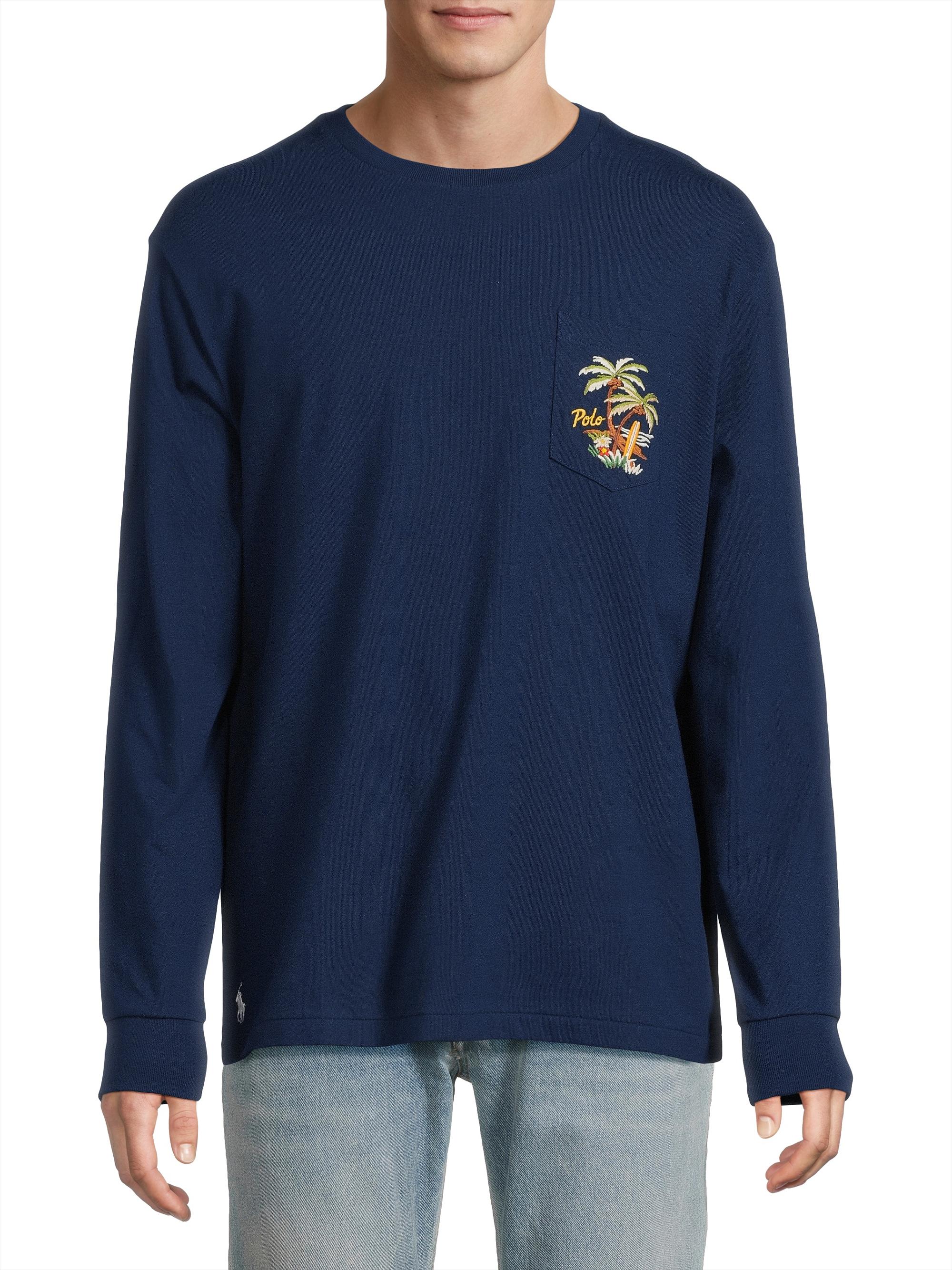 Polo Ralph Lauren Classic-Fit Embroidered Jersey T-Shirt | Saks