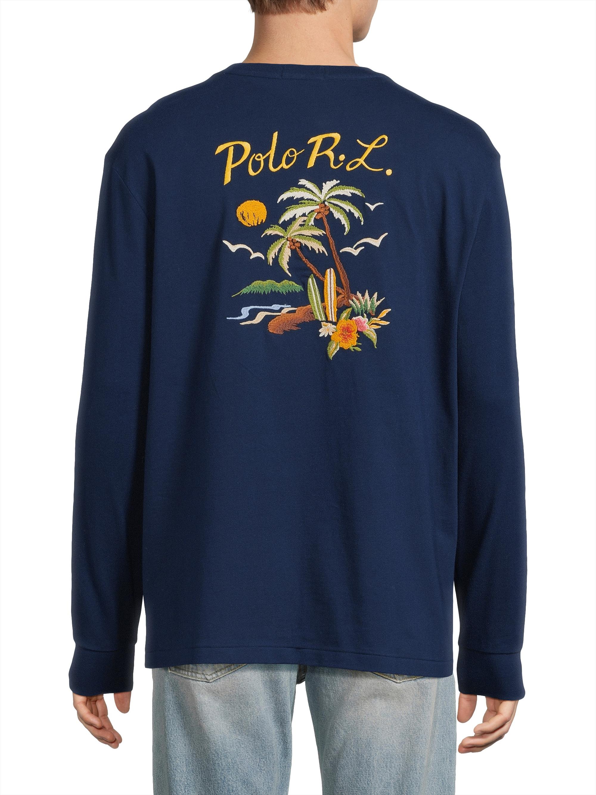 Polo Ralph Lauren Classic-Fit Embroidered Jersey T-Shirt | Saks