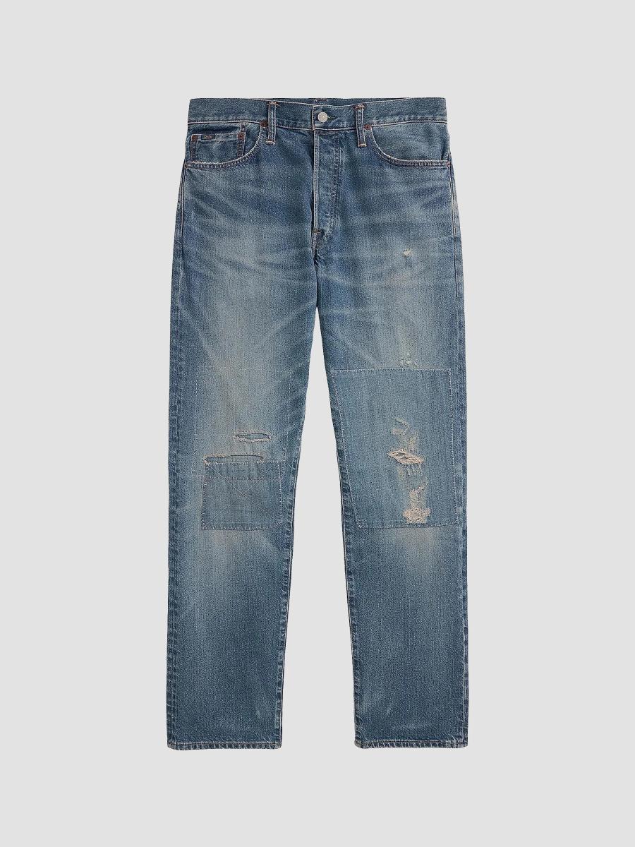 Polo Ralph Lauren Heritage Straight Distressed Jeans | Saks Fifth