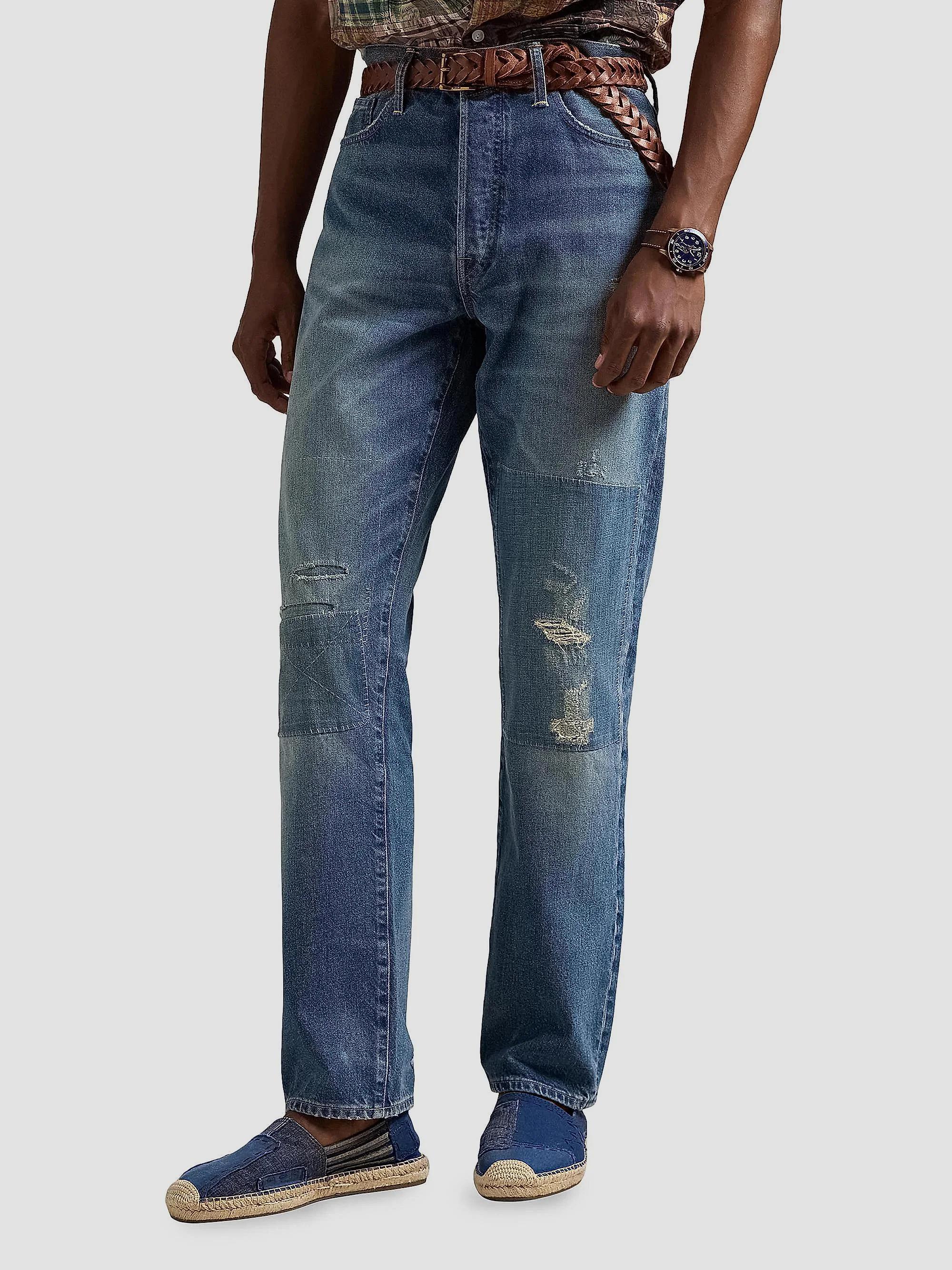 Polo Ralph Lauren Heritage Straight Distressed Jeans | Saks Fifth