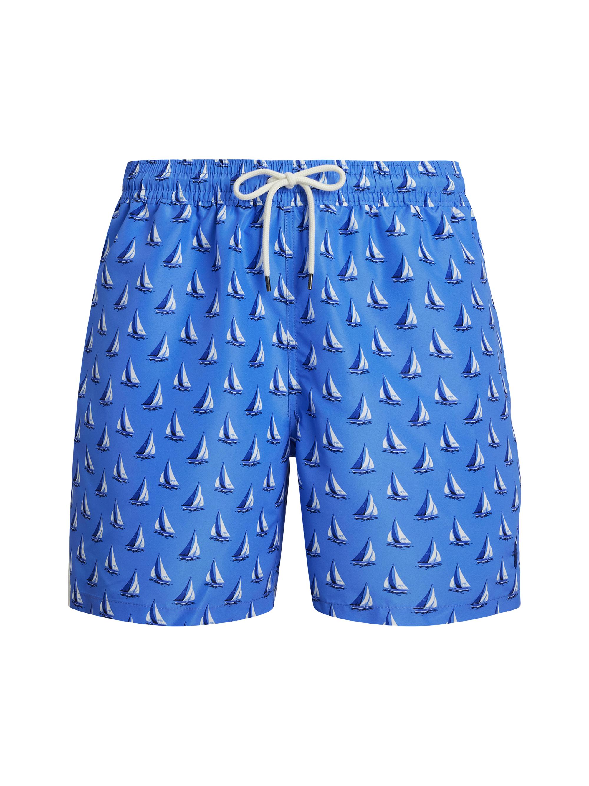Polo Ralph Lauren Men's Nautical Traveler Classic Swim Trunks - Nautical