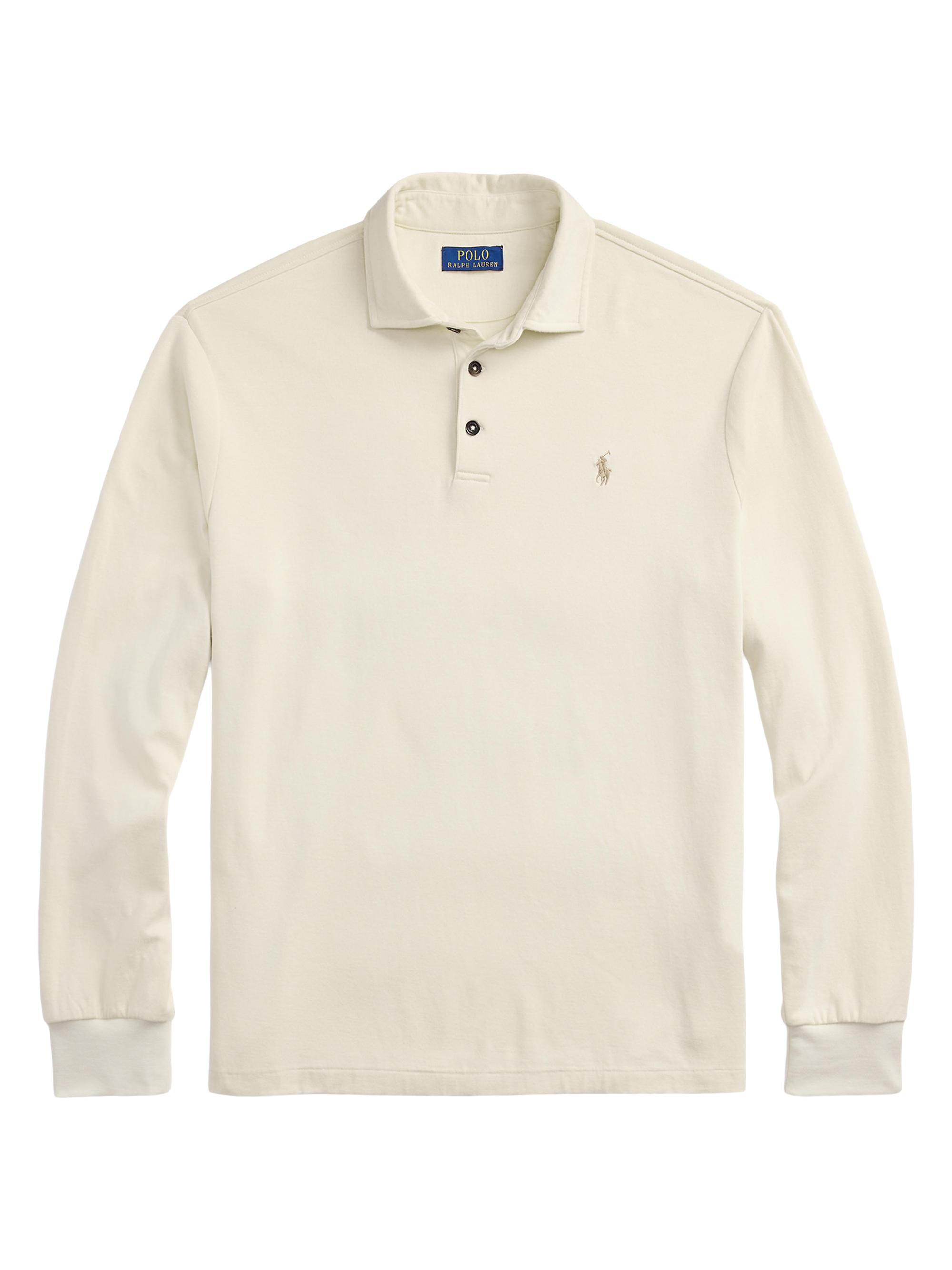 Polo Ralph Lauren Men's Luxury Jersey Polo Shirt - Parchment Cream