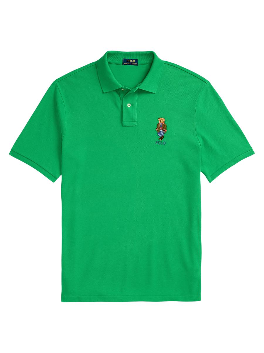 【POLO RALPH LAUREN】Classic Fit Polo Bear Meshポロシャツ Polo Ralph Lauren Classic-Fit Polo Bear Mesh Polo Shirt