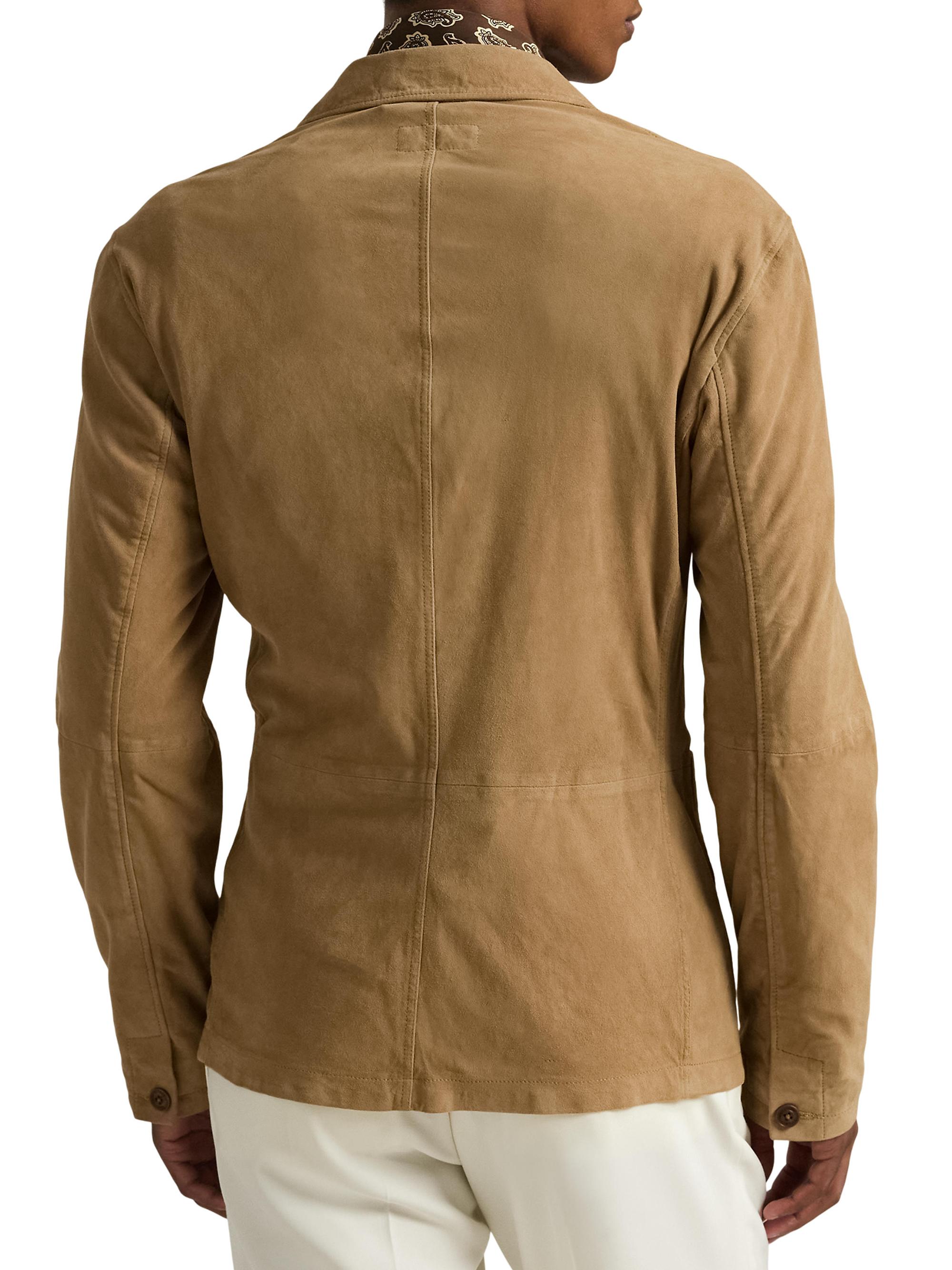 Polo Ralph Lauren Suede Pocket Jacket | Saks Fifth Avenue