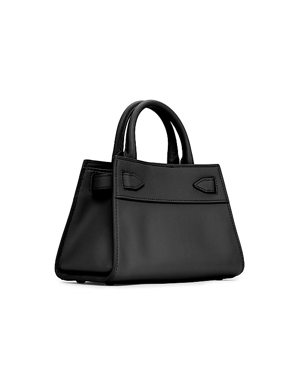 Shop Veronica Beard Mini Dash Leather Top Handle Bag | Saks Shop Veronica Beard Mini Dash Leather Top Handle Bag | Saks