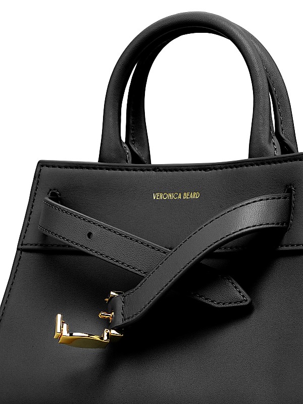 Shop Veronica Beard Mini Dash Leather Top Handle Bag | Saks Shop Veronica Beard Mini Dash Leather Top Handle Bag | Saks