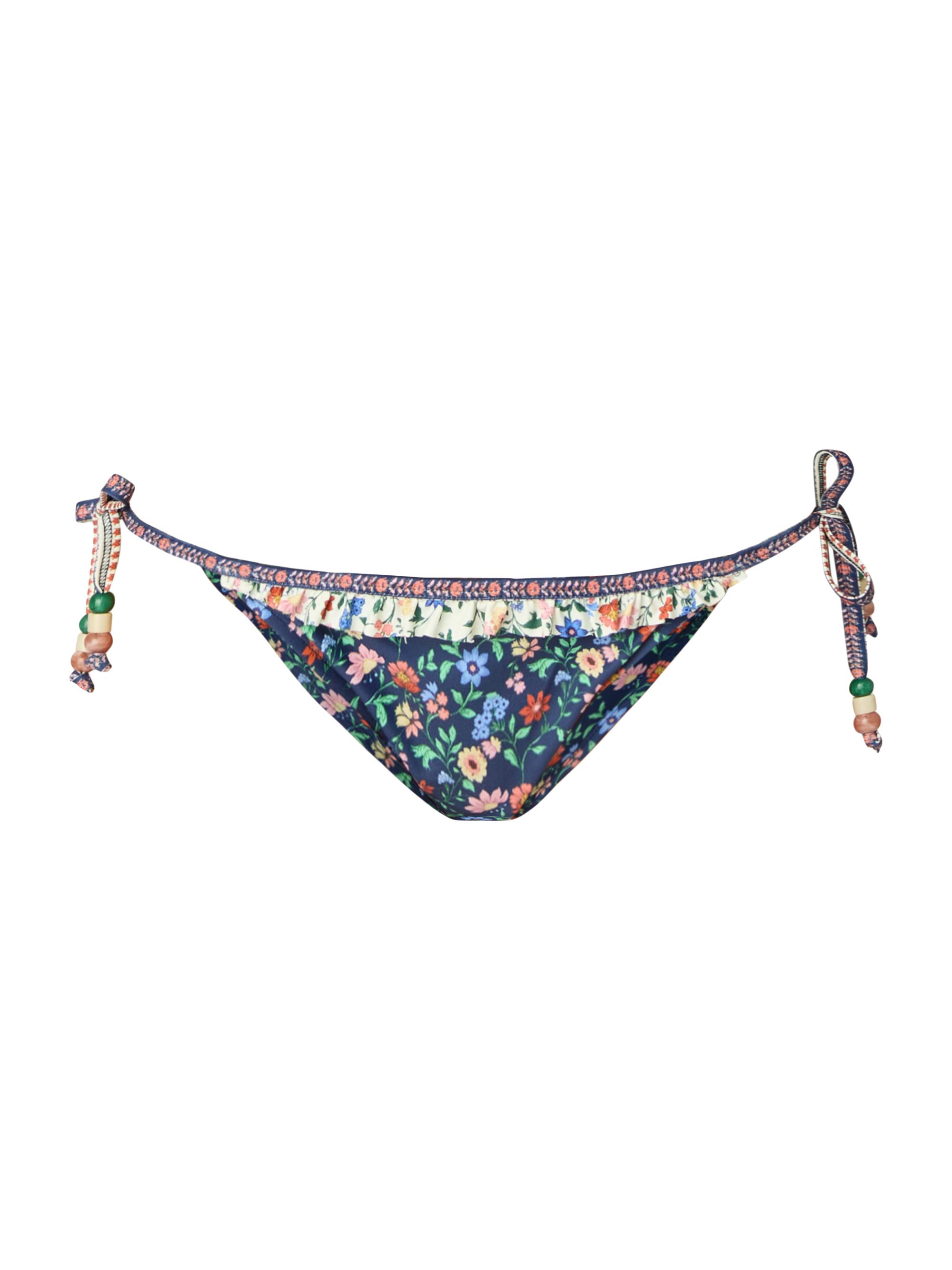 Shoshanna Women's Triangle Ruffle Bottom - Navy Multi