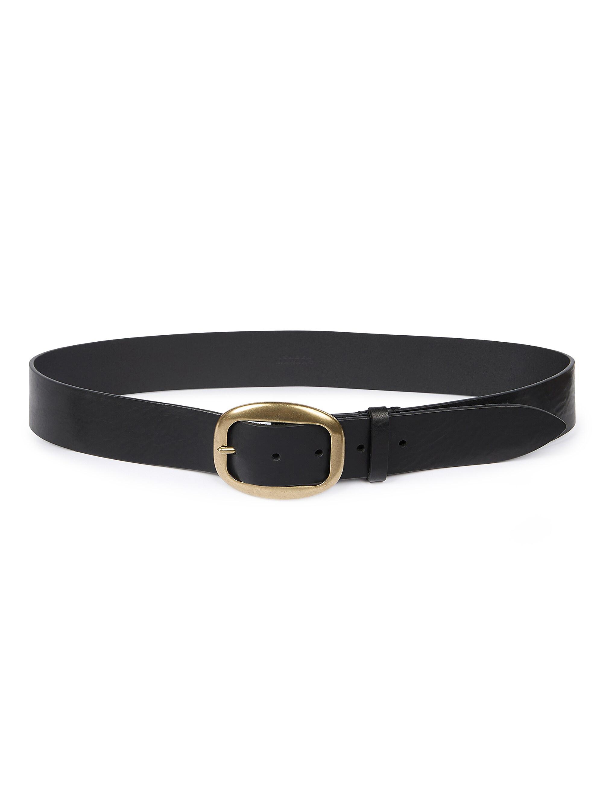 ISABEL MARANT 黒 レザーベルト M Isabel Marant Dara Leather Belt | Saks Fifth Avenue