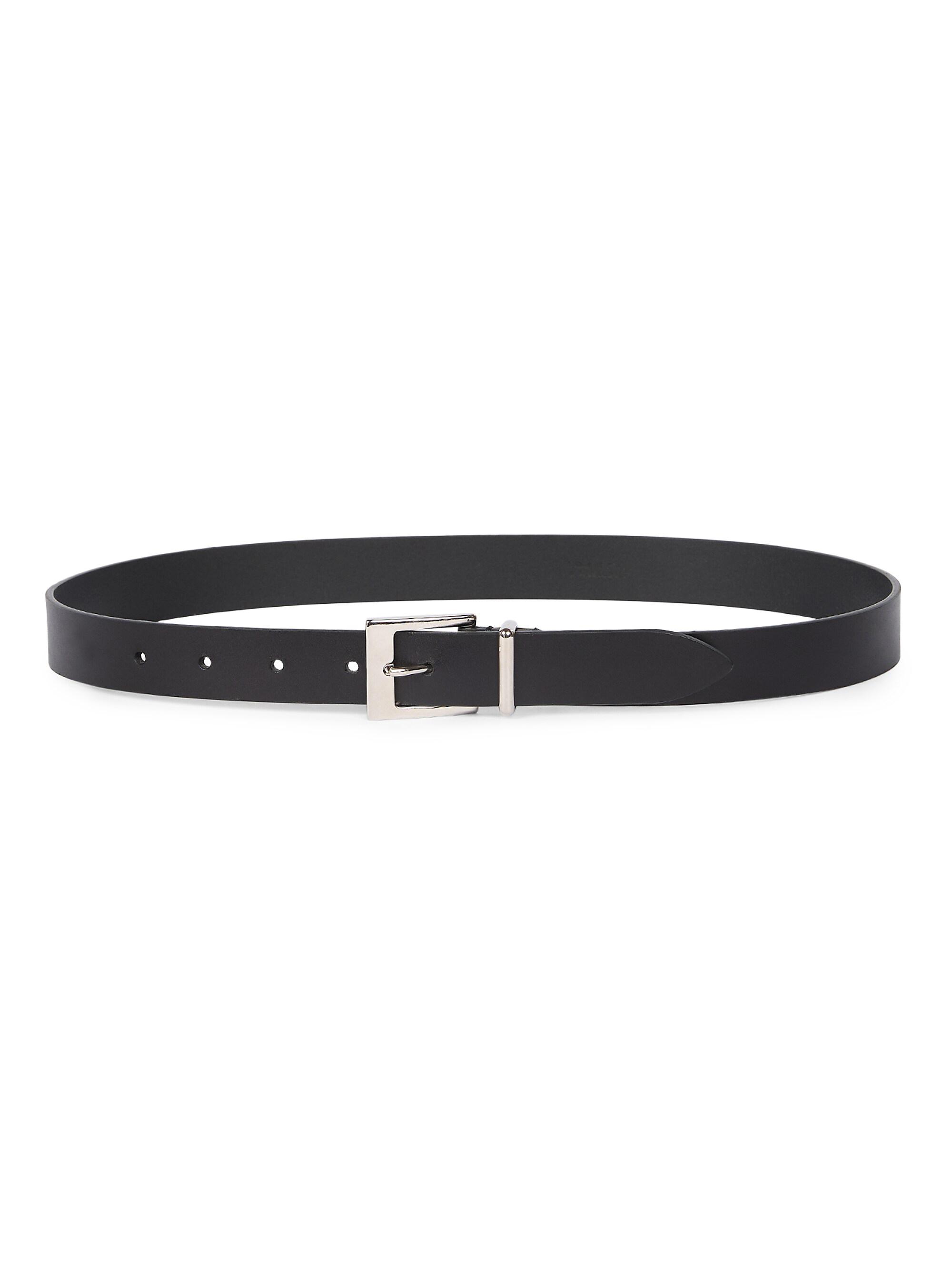 Isabel Marant Women's Ilrya Leather Belt - Black Gold