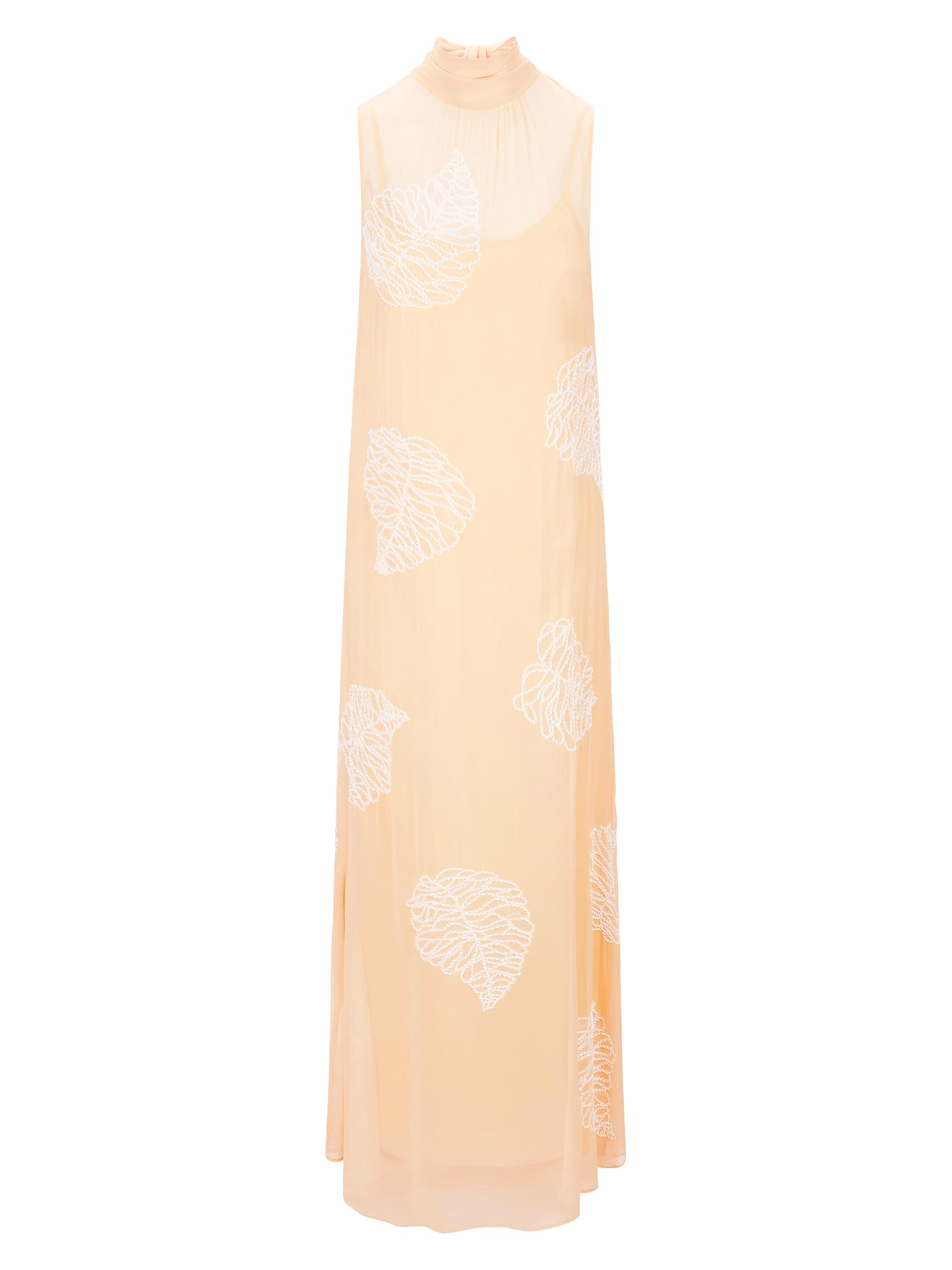 Staud Women's Rubi Leaf-Motif Maxi Dress - Sandy Palm