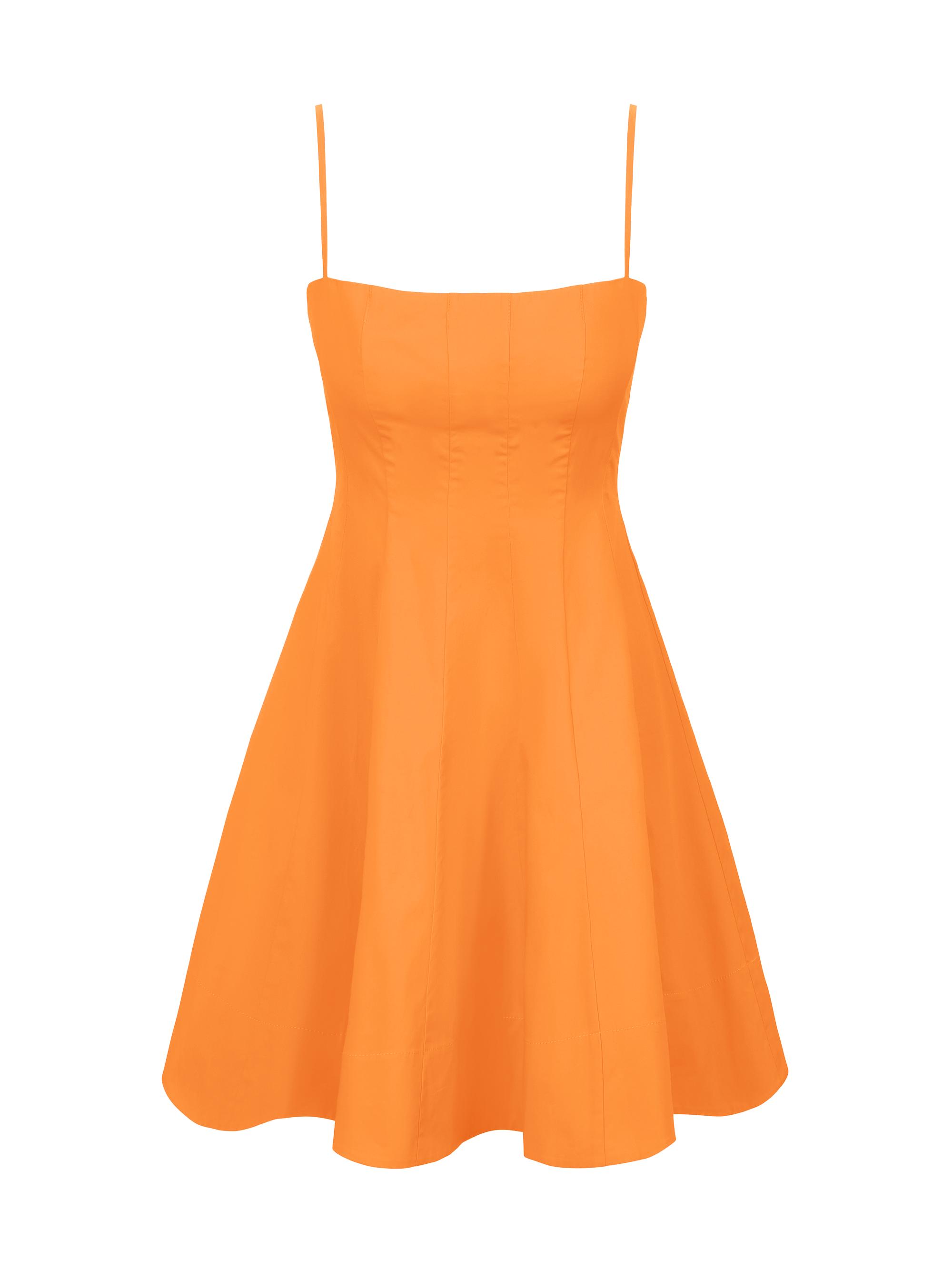 Staud Women's Wylie Minidress - Apricot