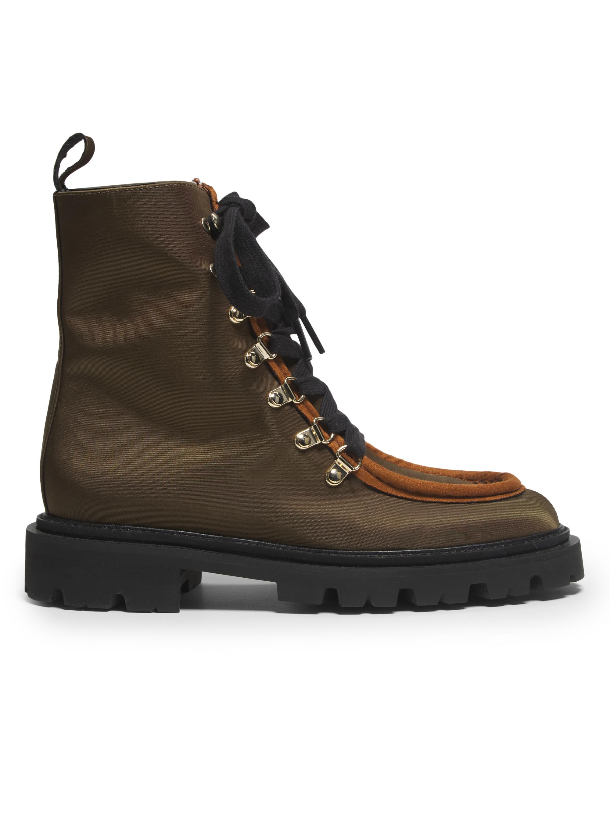 AERA Women's Amalia Chunky Vegan Lug Combat Boots - Cognac