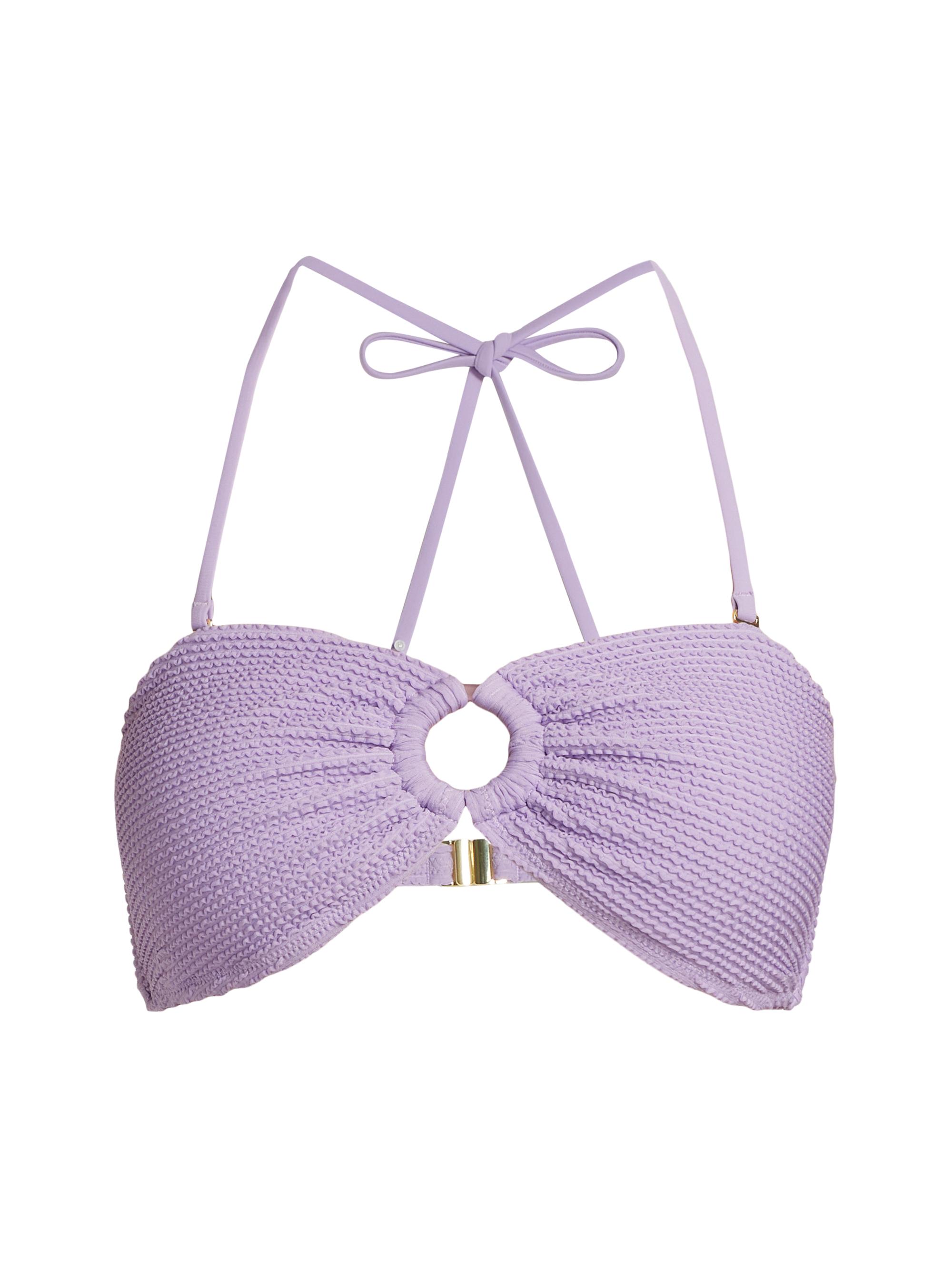 Milly Women's Venus Bandeau Bikini Top - Orchid