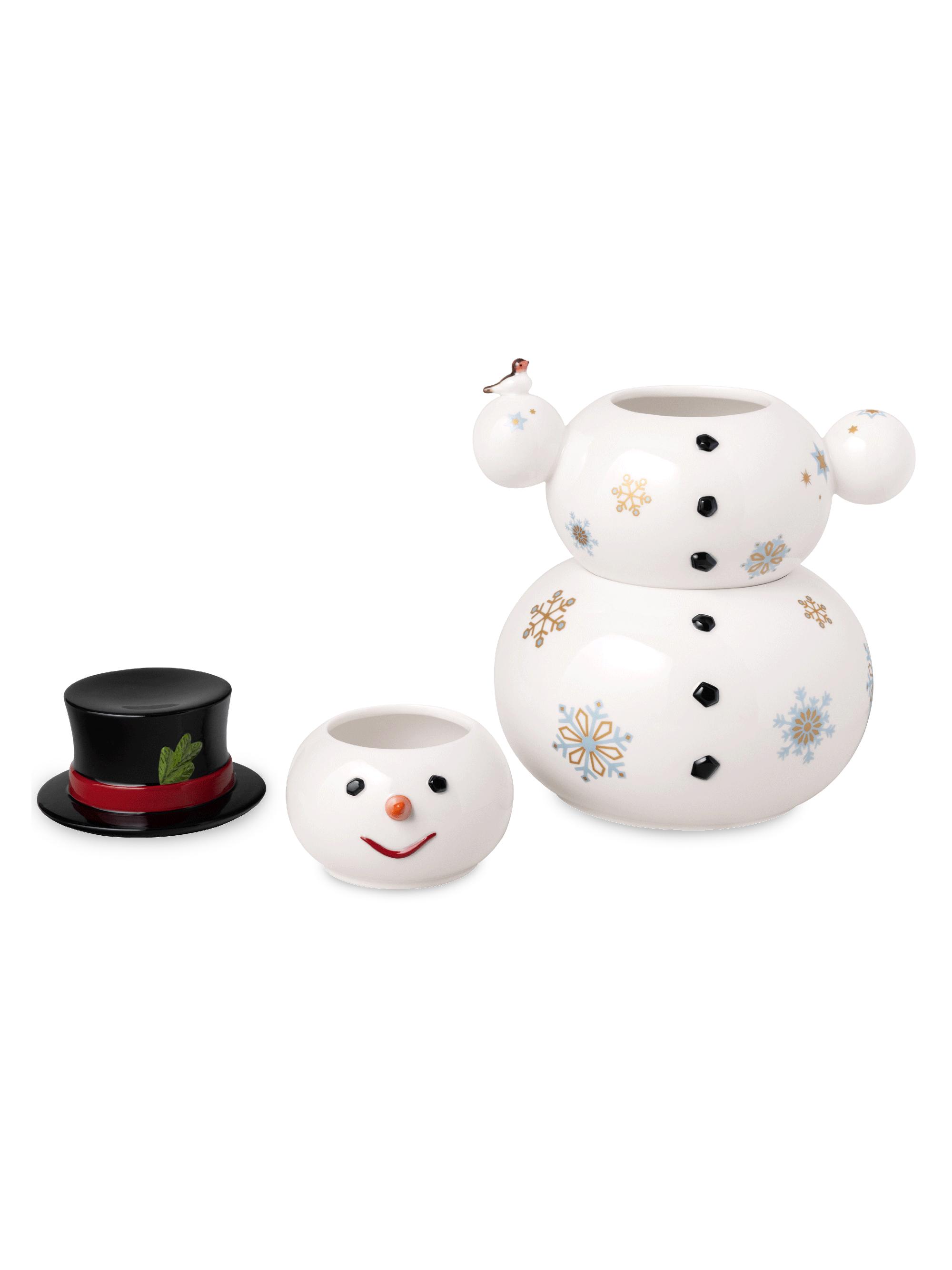 20超美品❗️超豪華❗️HOLIDAY レディース スノーボードセット★141cm Villeroy & Boch Christmas Toys Memory Snowman Jar | Saks Fifth Avenue