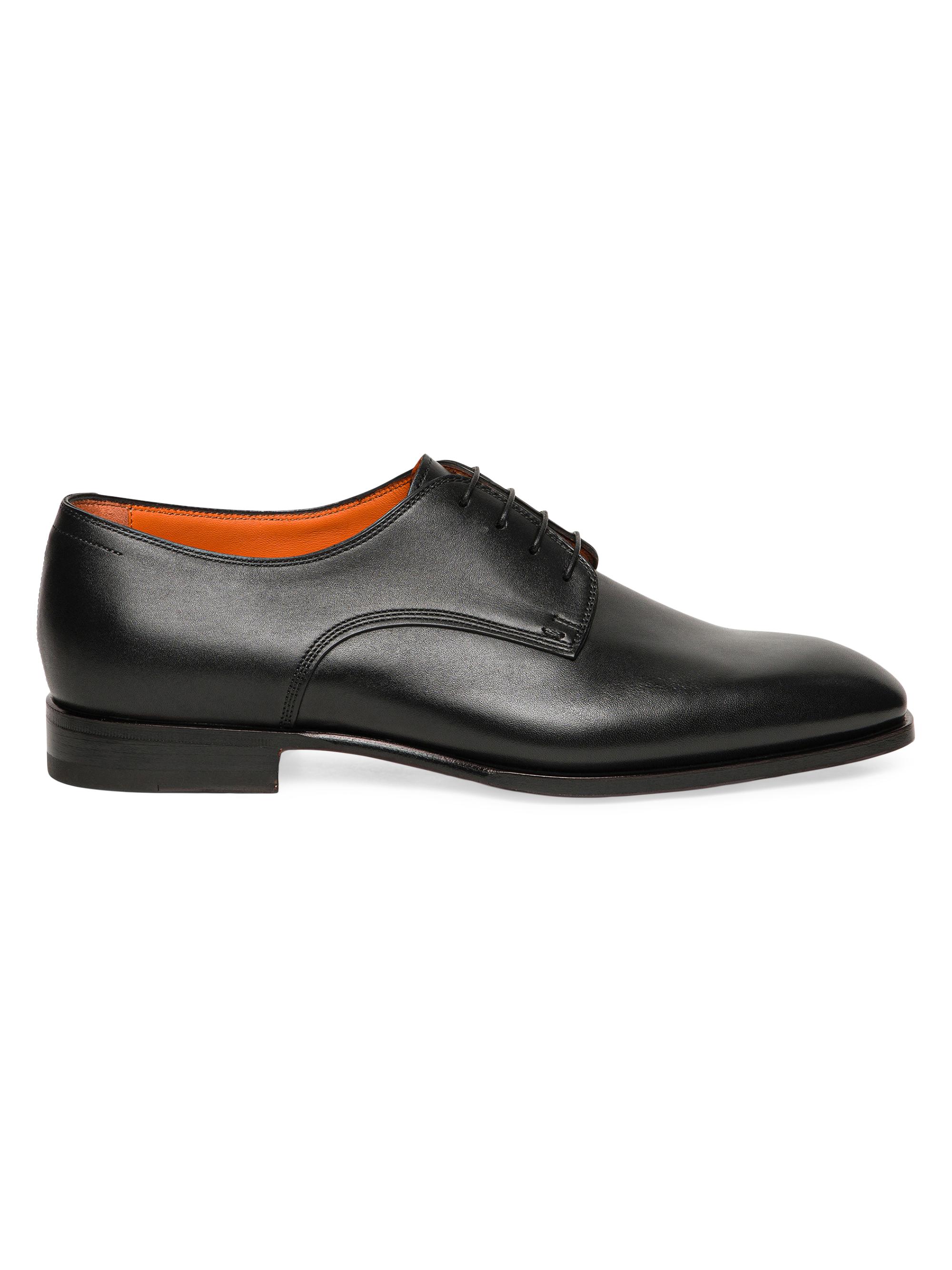 Santoni Adrian Leather Dress Shoes | Saks Fifth Avenue