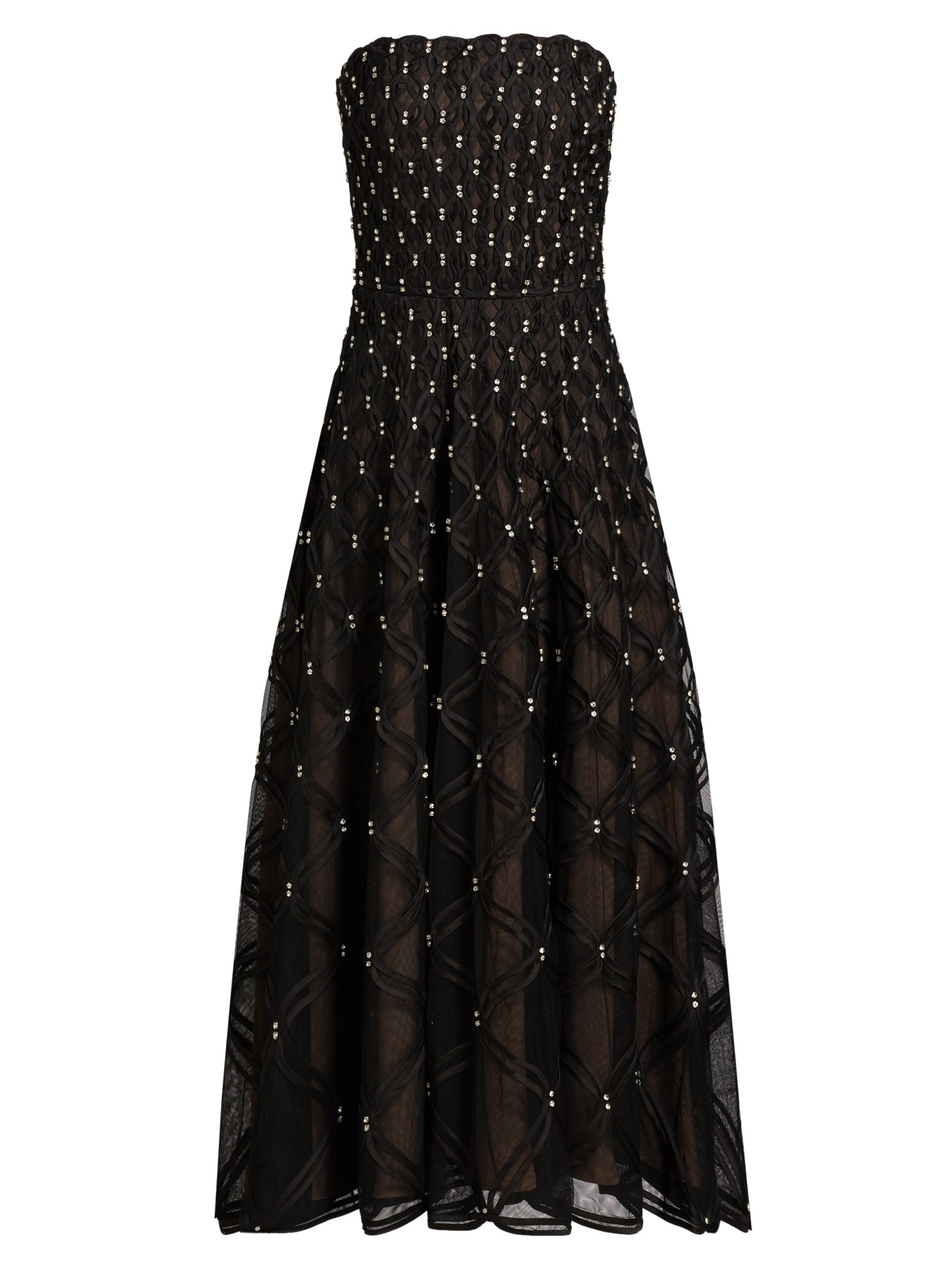 SIMKHAI Xolani Embellished Strapless Midi-Dress | Saks Fifth Avenue