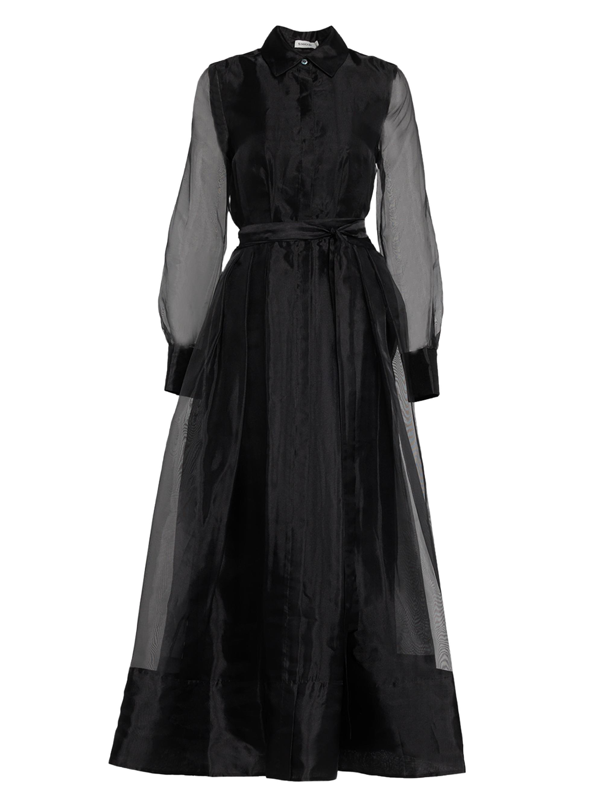 SIMKHAI Xolani Embellished Strapless Midi-Dress | Saks Fifth Avenue